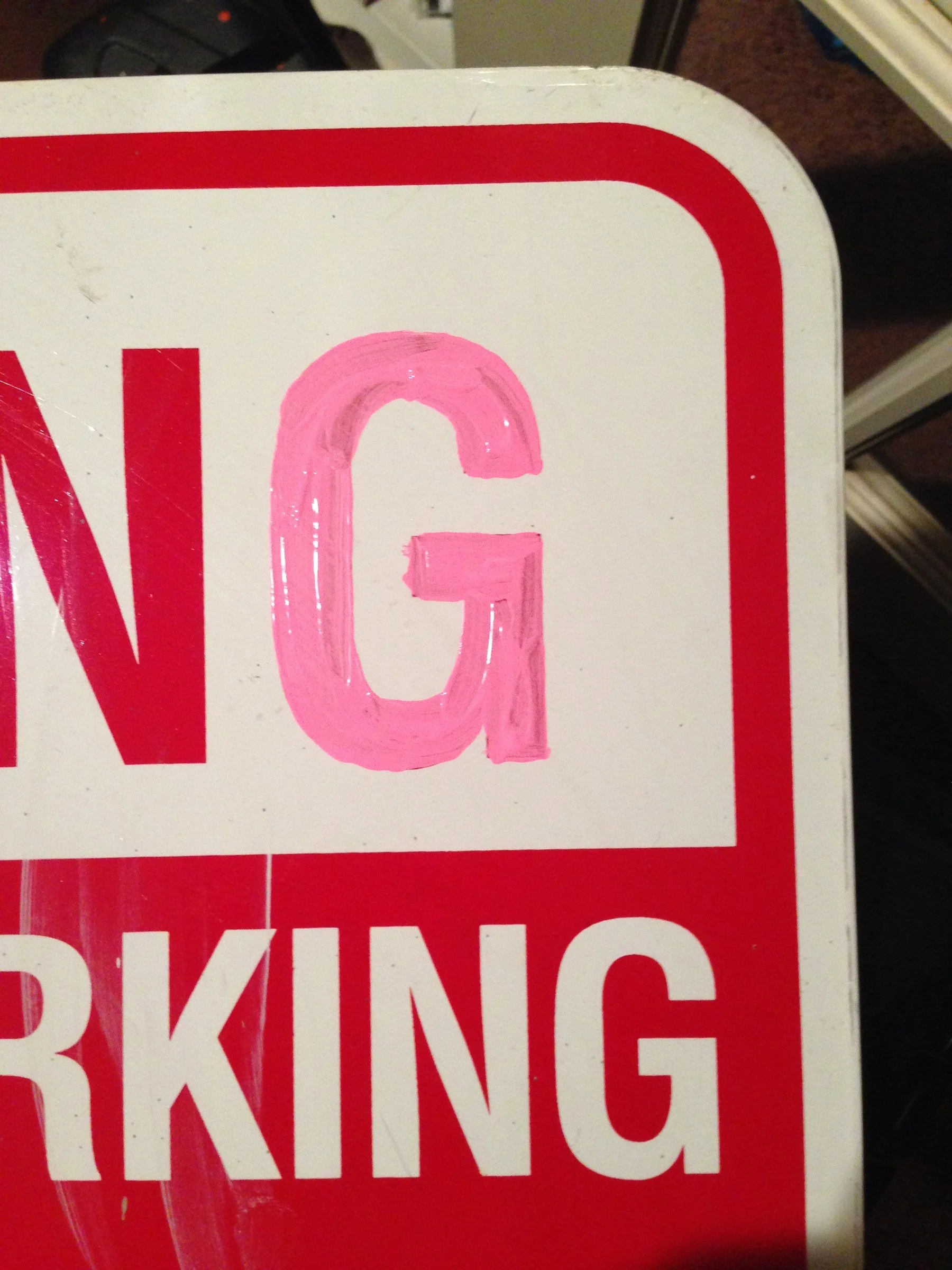 Parking Sign — Character Painting · 2014 · Related view 8