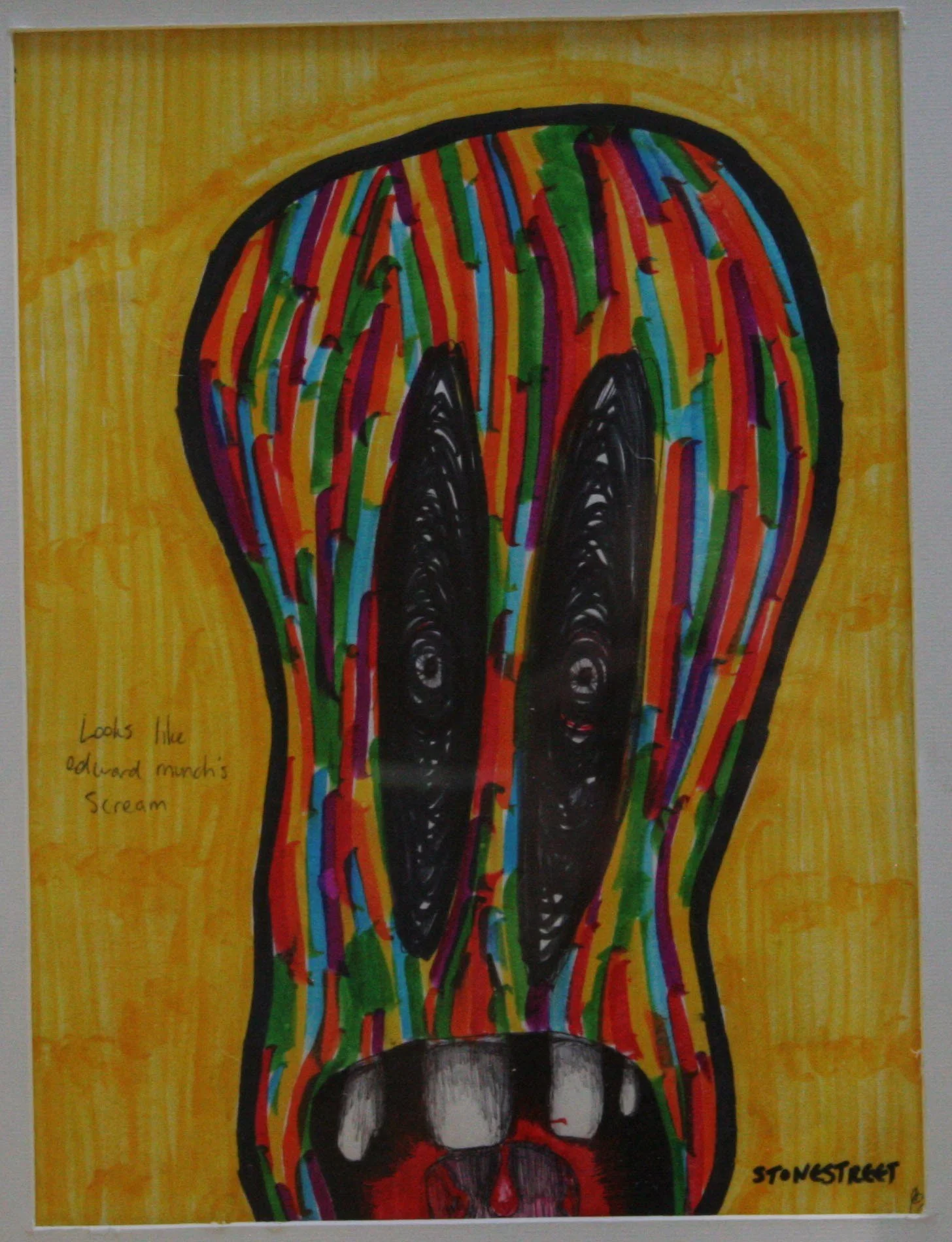 Multicolored Head — Finished work