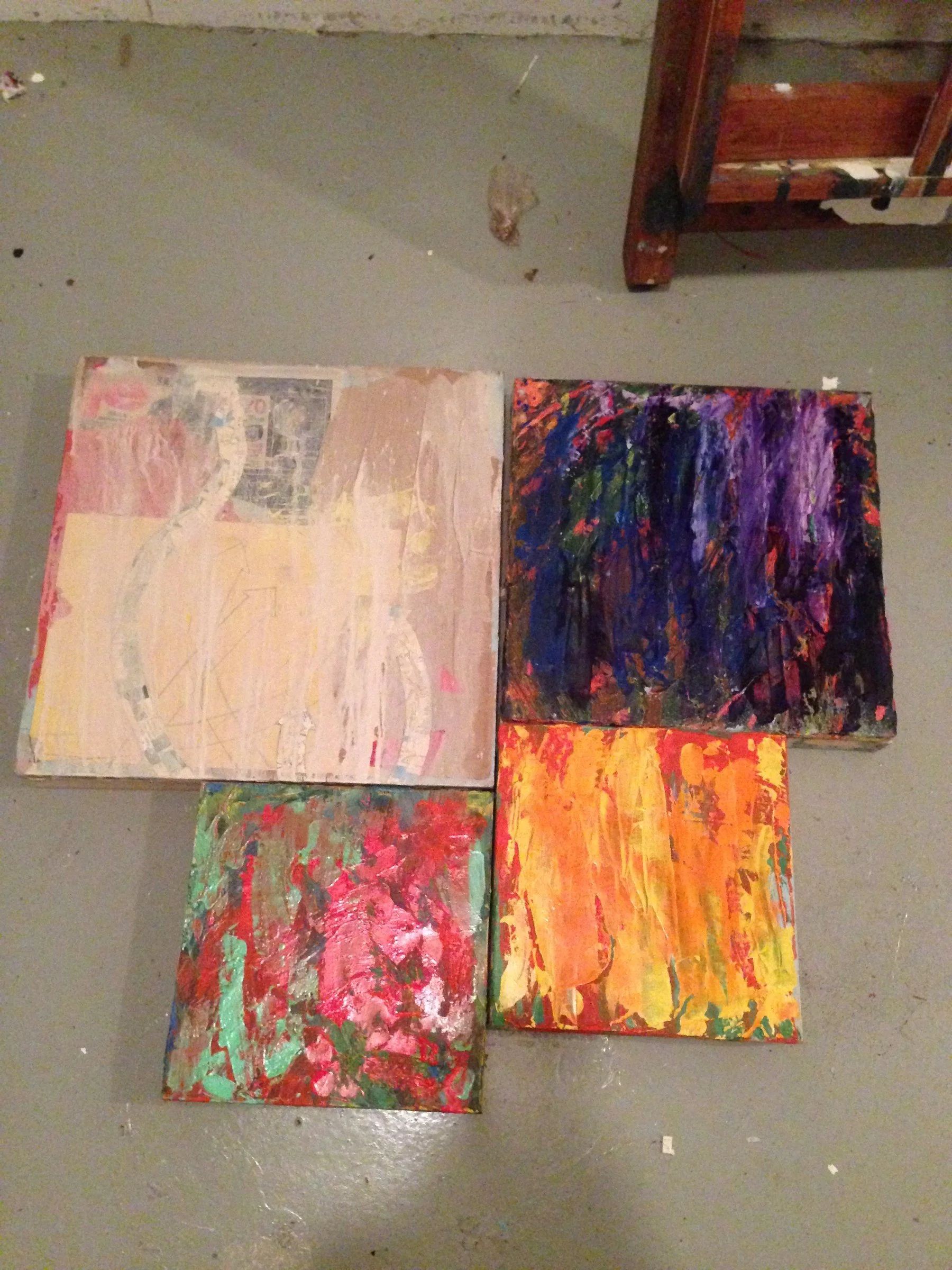 Small Abstract Paintings · 2014