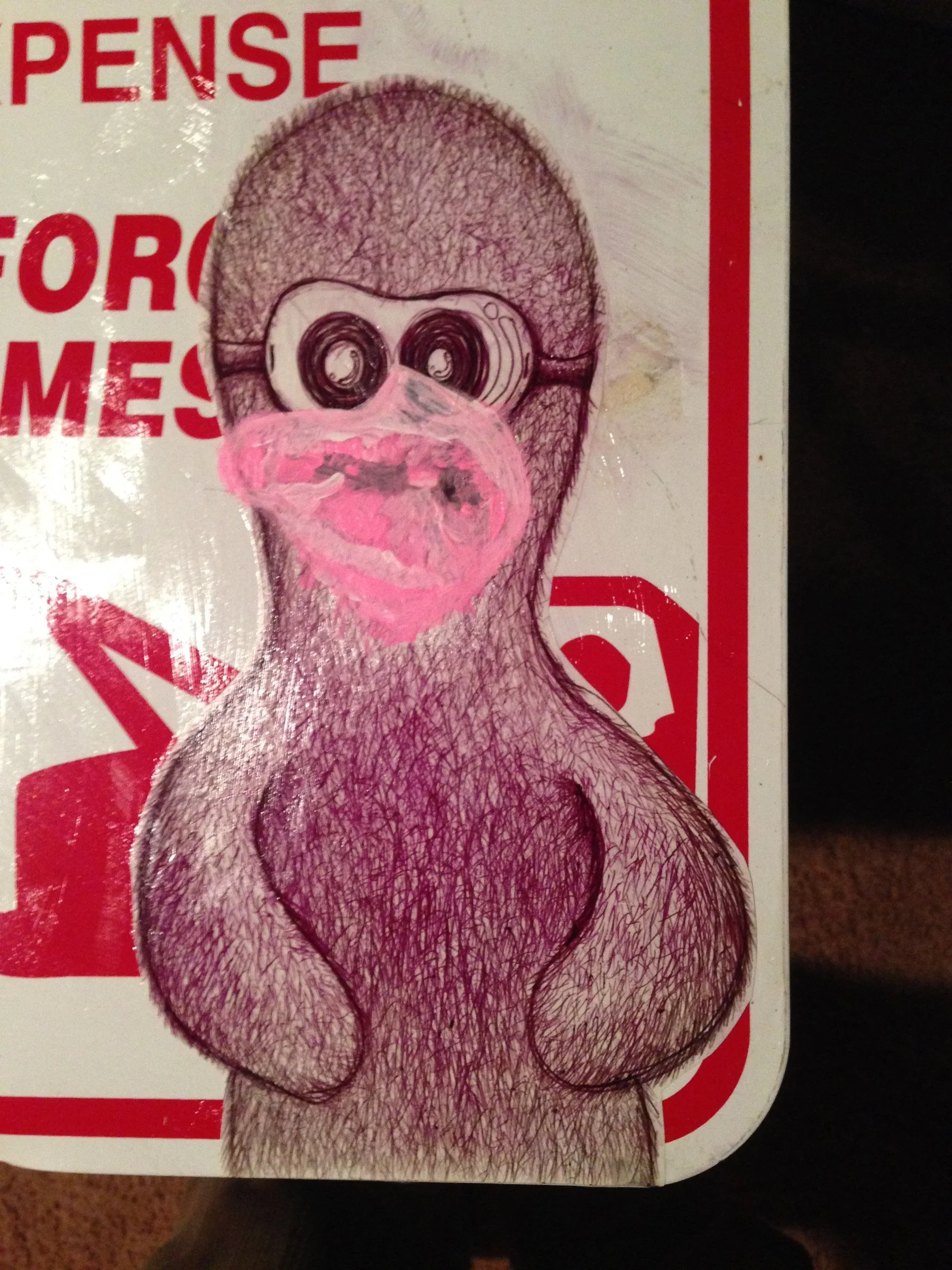Parking Sign — Character Painting · 2014 · Related view 4