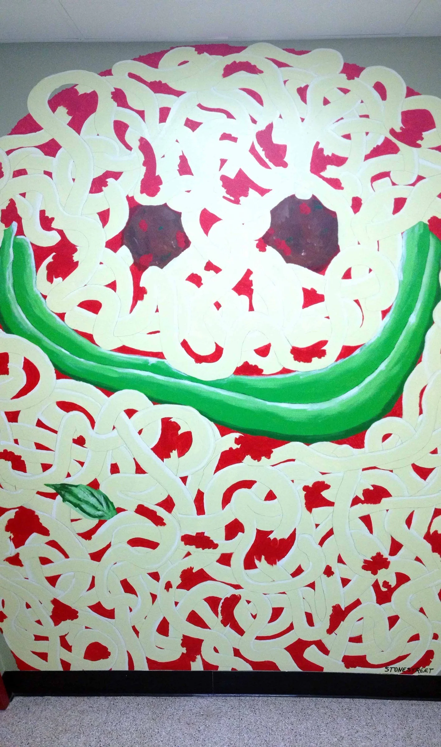 Spaghetti Monster — Mural · 2013 · Related view 2