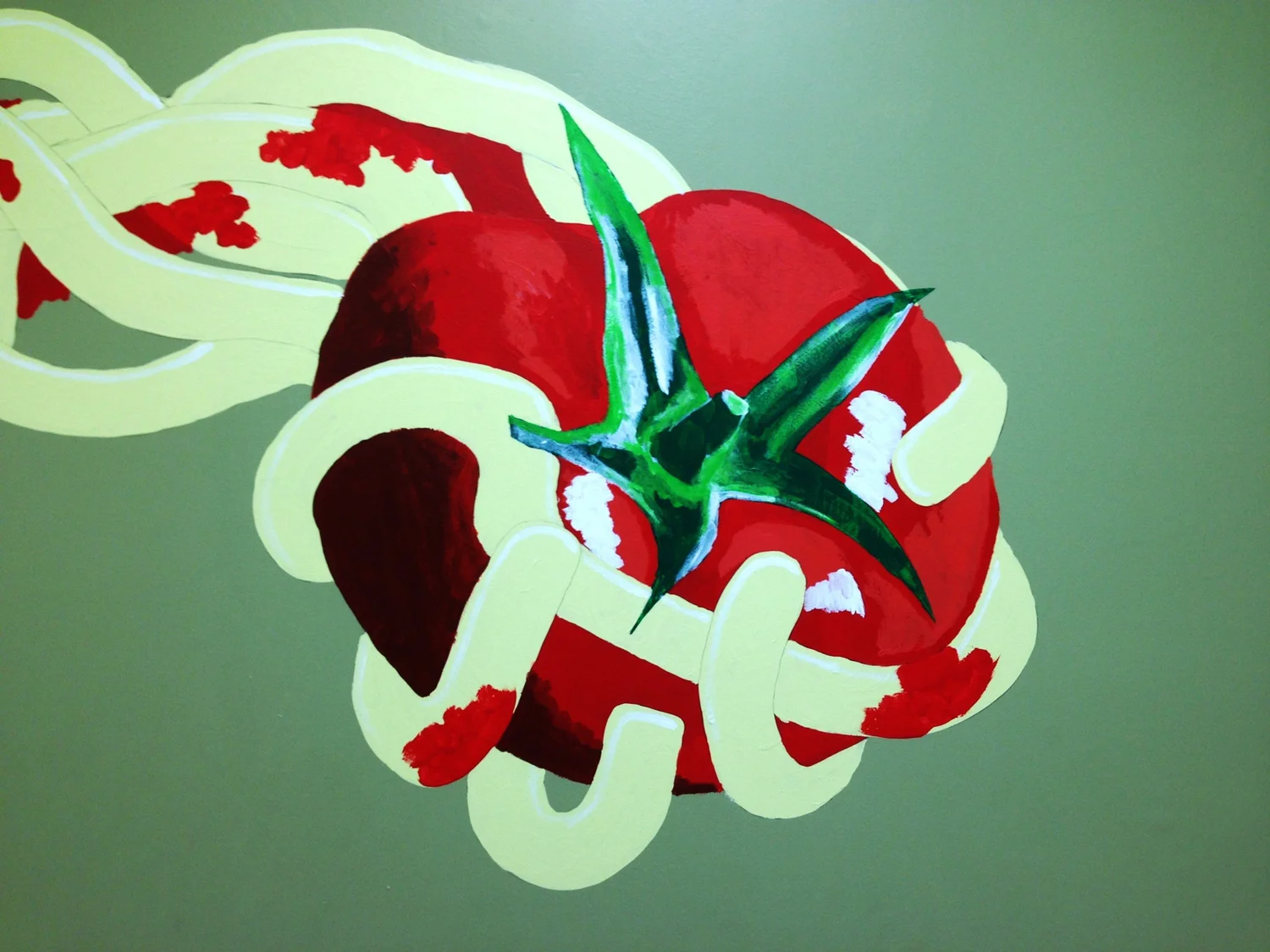 Spaghetti Monster — Mural — Detail / alternate view