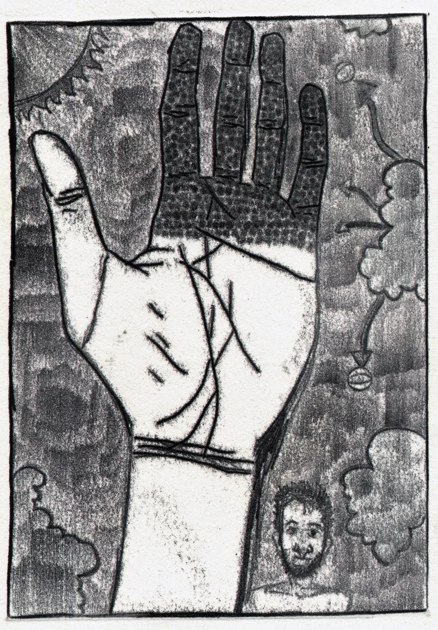 Rhodopson Hand — Finished work