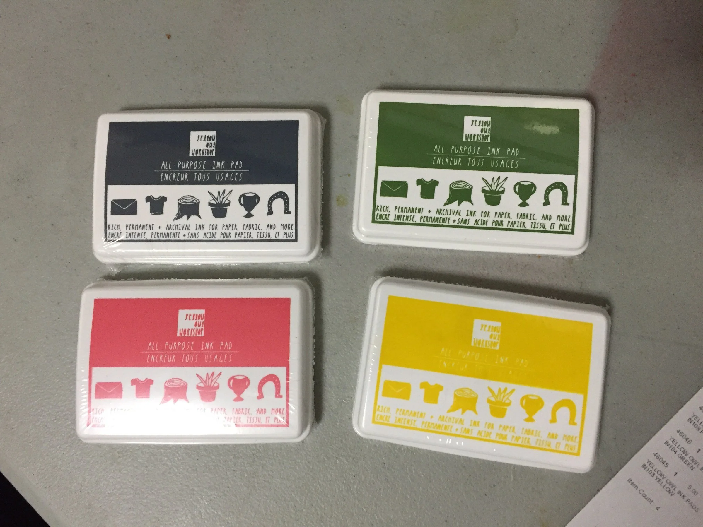 Hand-Carved Stamps — Collection and Process · 2016 · Related view 10