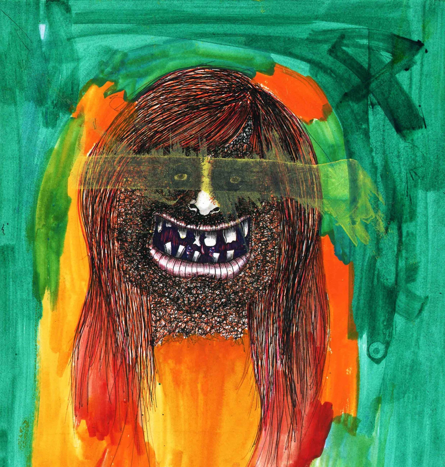 Hairy Face — Finished work