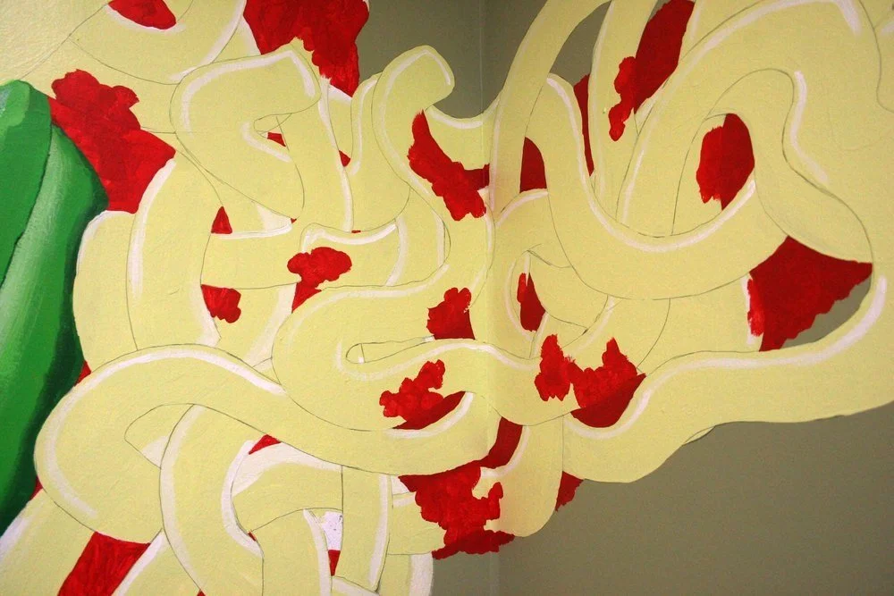 Spaghetti Monster — Mural — Detail / alternate view