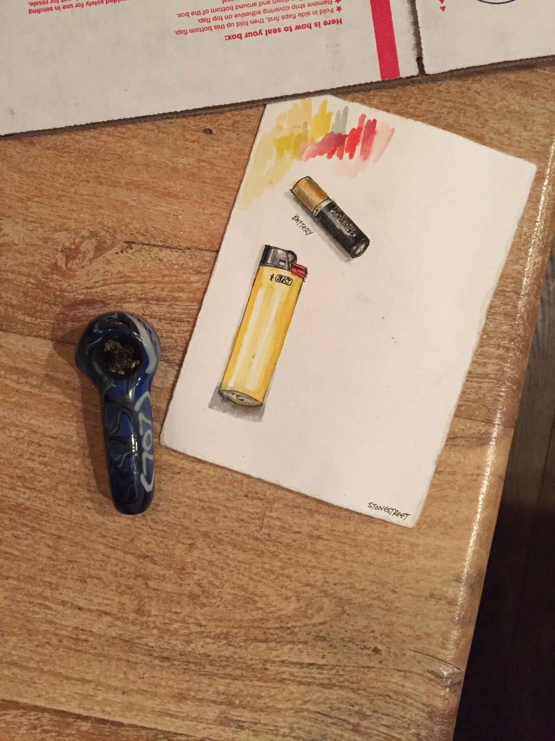 Lighter, Battery, and Sage · 2015 · Related view 6