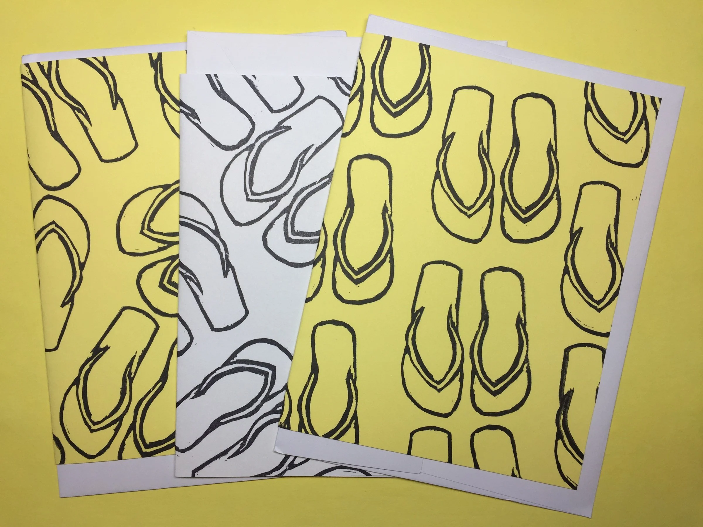 Flip Flops — Relief Prints · 2016 · Related view 2