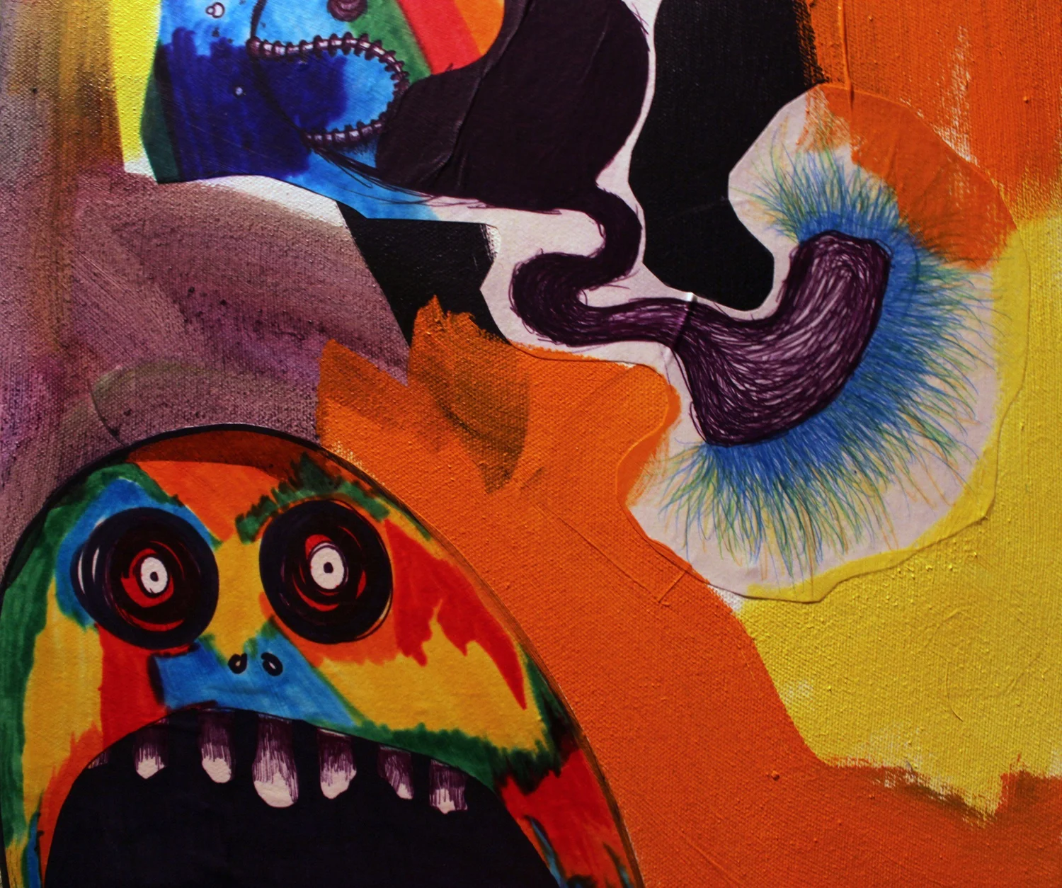 Tall Character Painting — Detail / alternate view