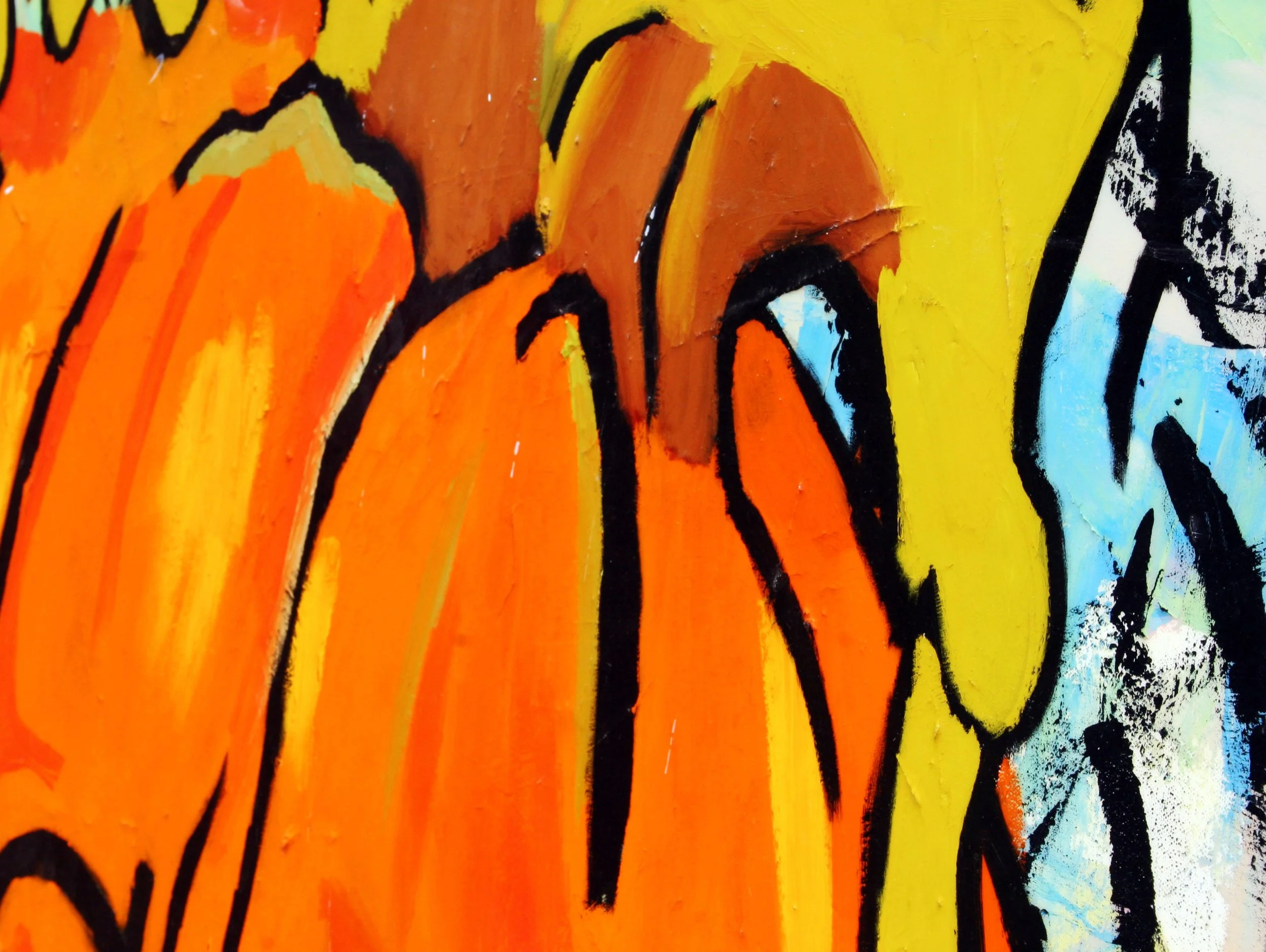 Pumpkin Monster — upper detail