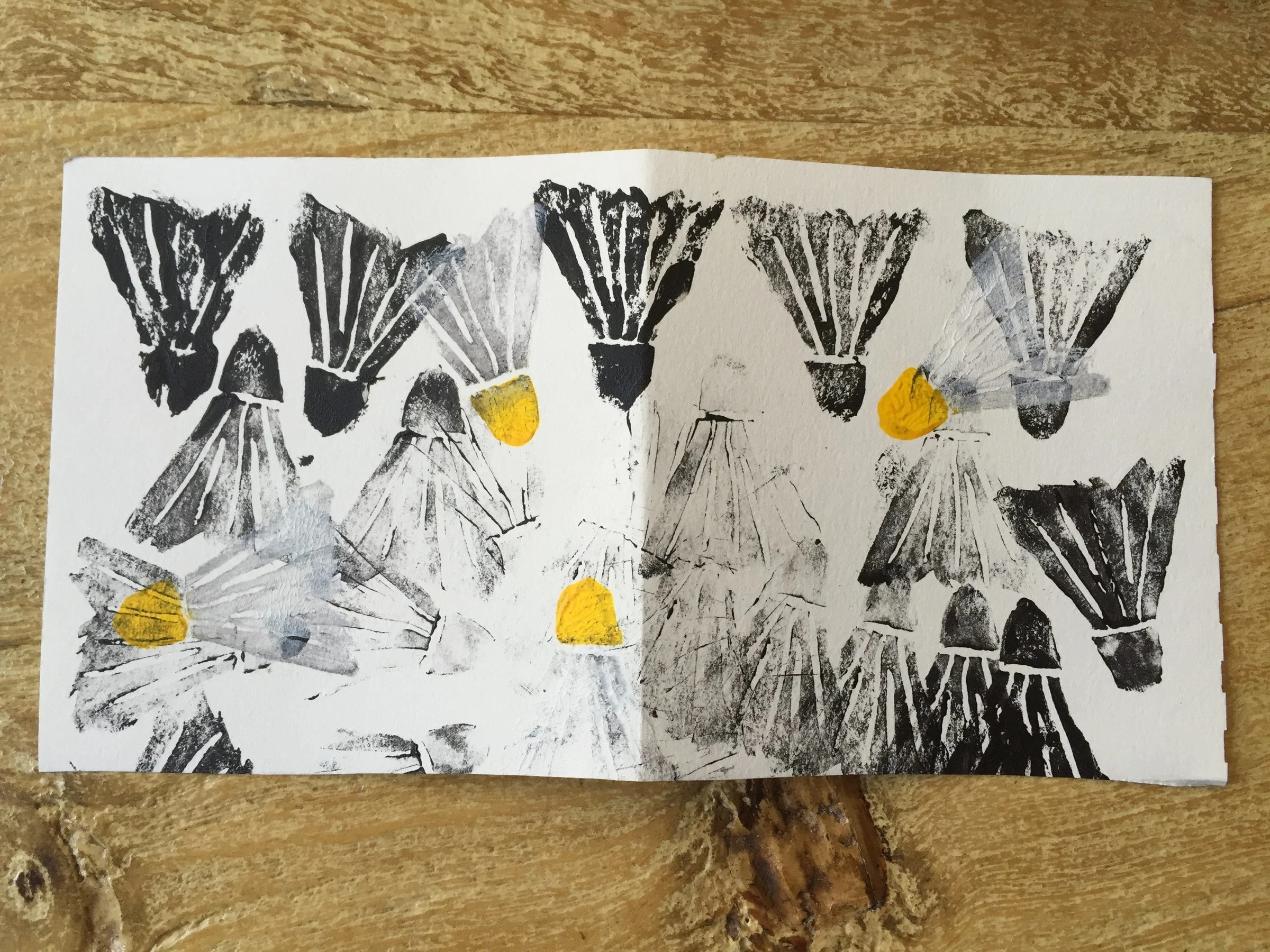 Shuttlecock — Relief Prints · 2016 · Related view 10