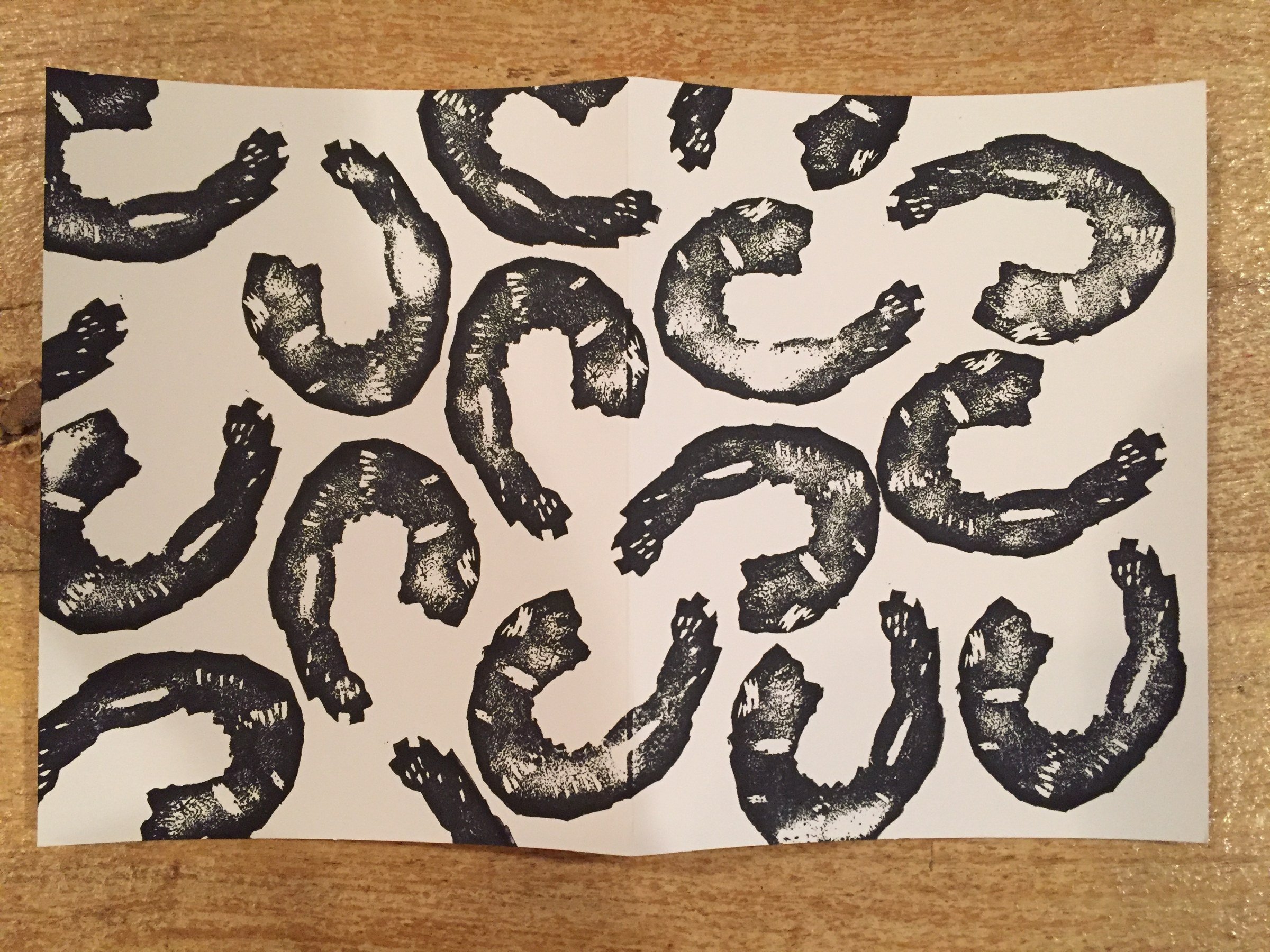 Shrimp — Relief Prints · 2016 · Related view 9