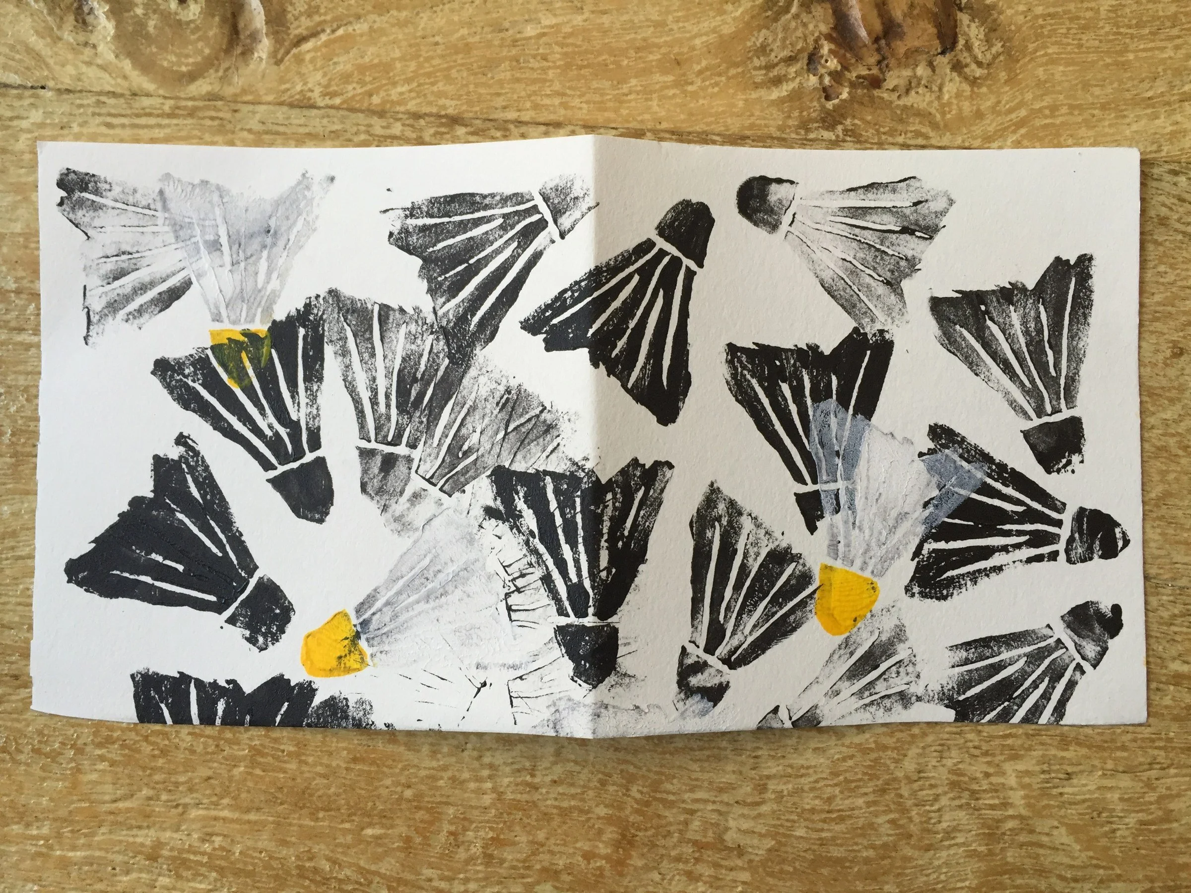 Shuttlecock — Relief Prints · 2016 · Related view 9
