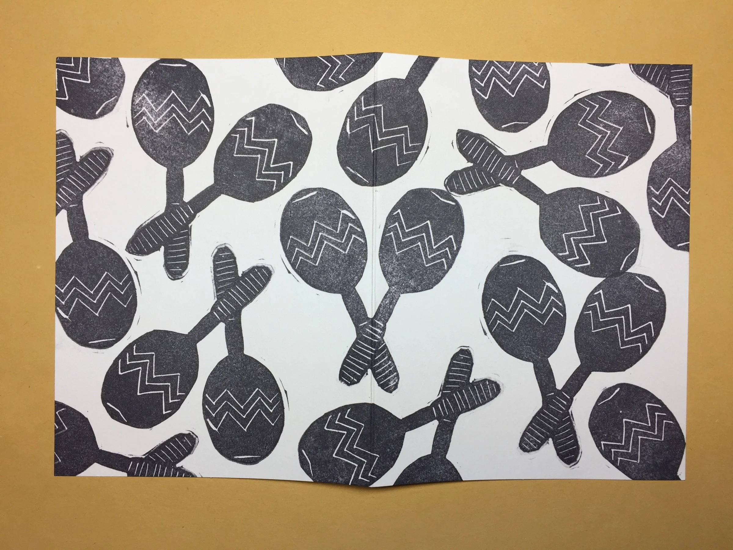 Maracas — Relief Prints · 2016