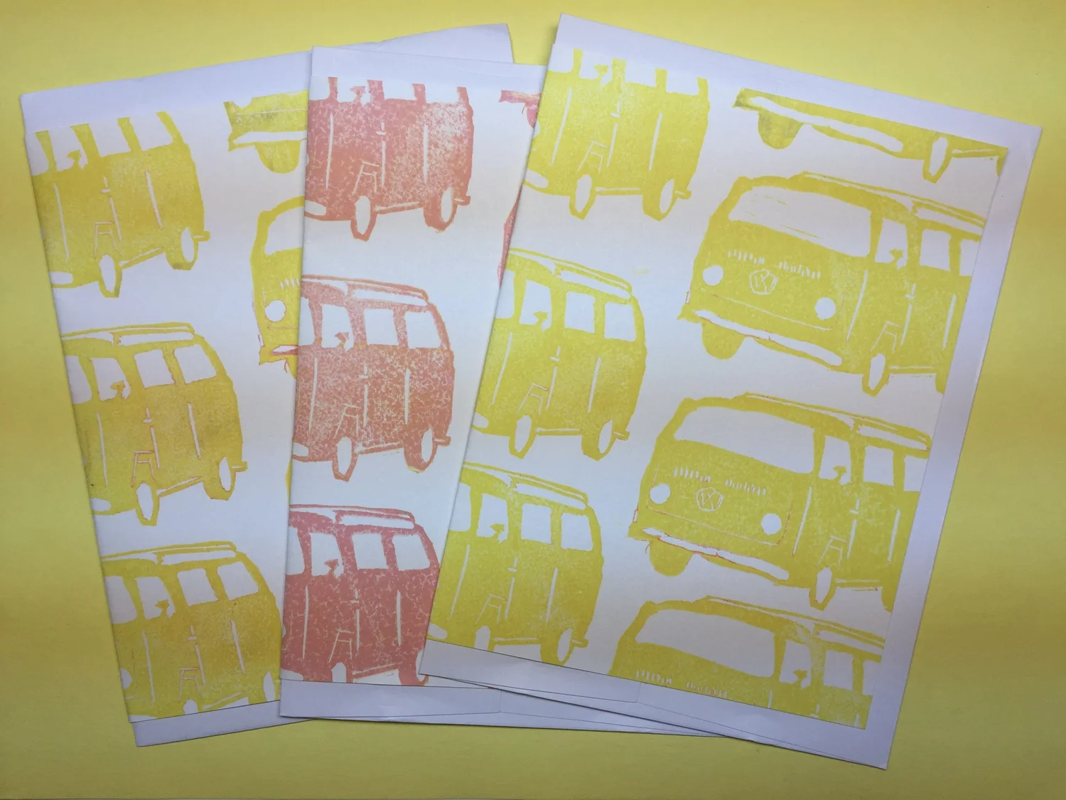 VW Bus — Relief Prints — Detail / alternate view