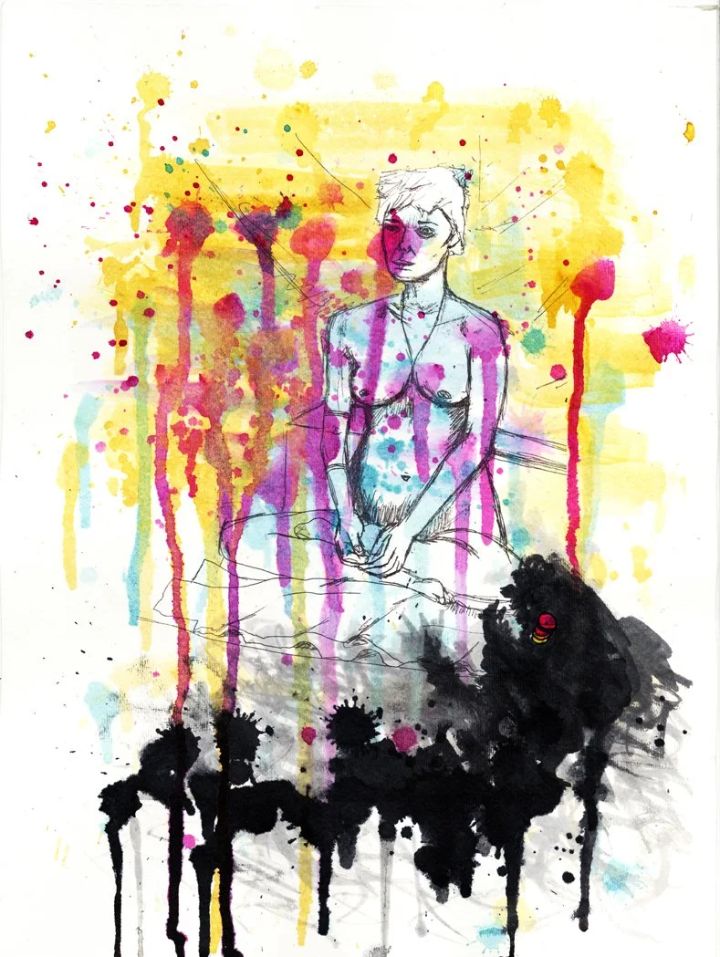 Citrisolve / Watercolor — Finished work