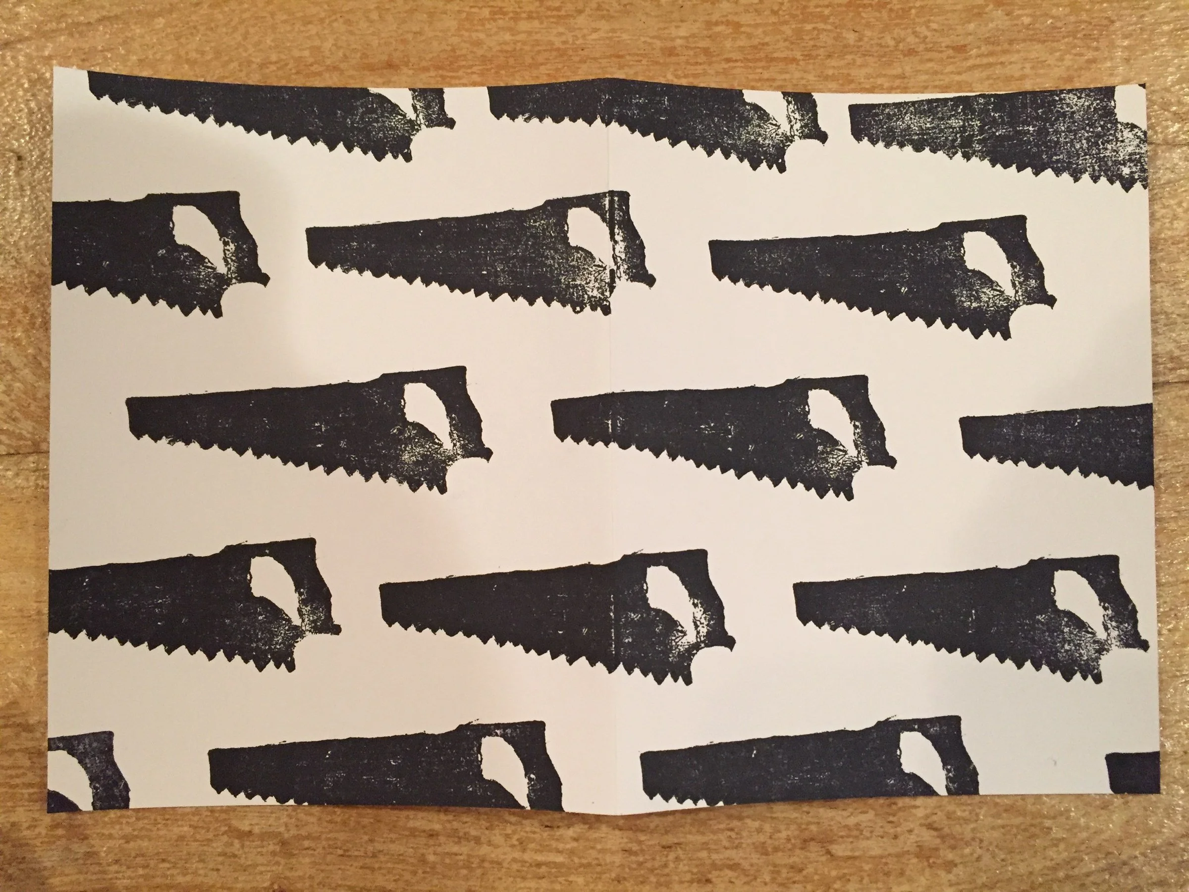 Saws — Relief Prints · 2016 · Related view 12