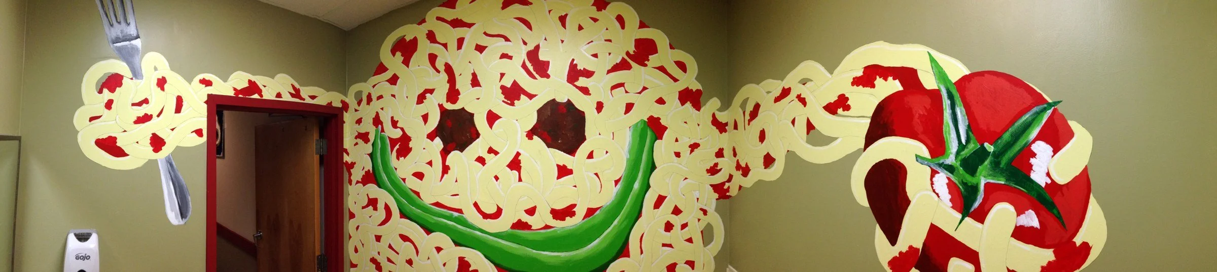 Spaghetti Monster — Mural · 2013