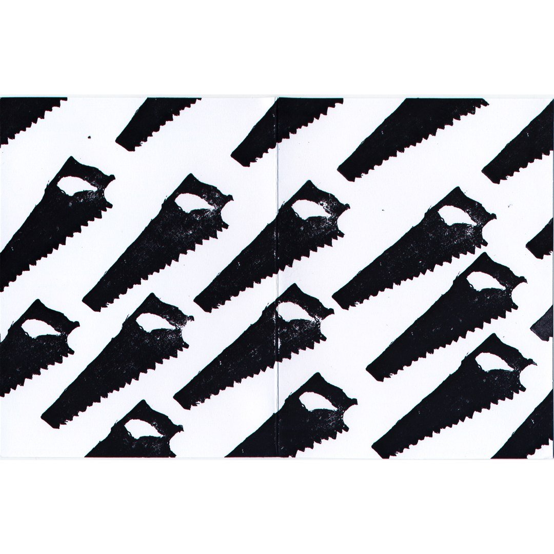 Saws — Relief Prints · 2016