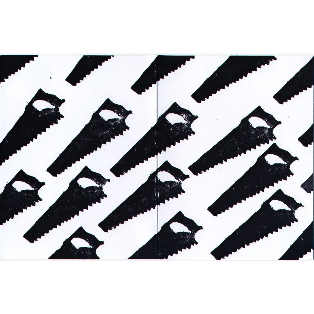 Saws — Relief Prints — Finished work