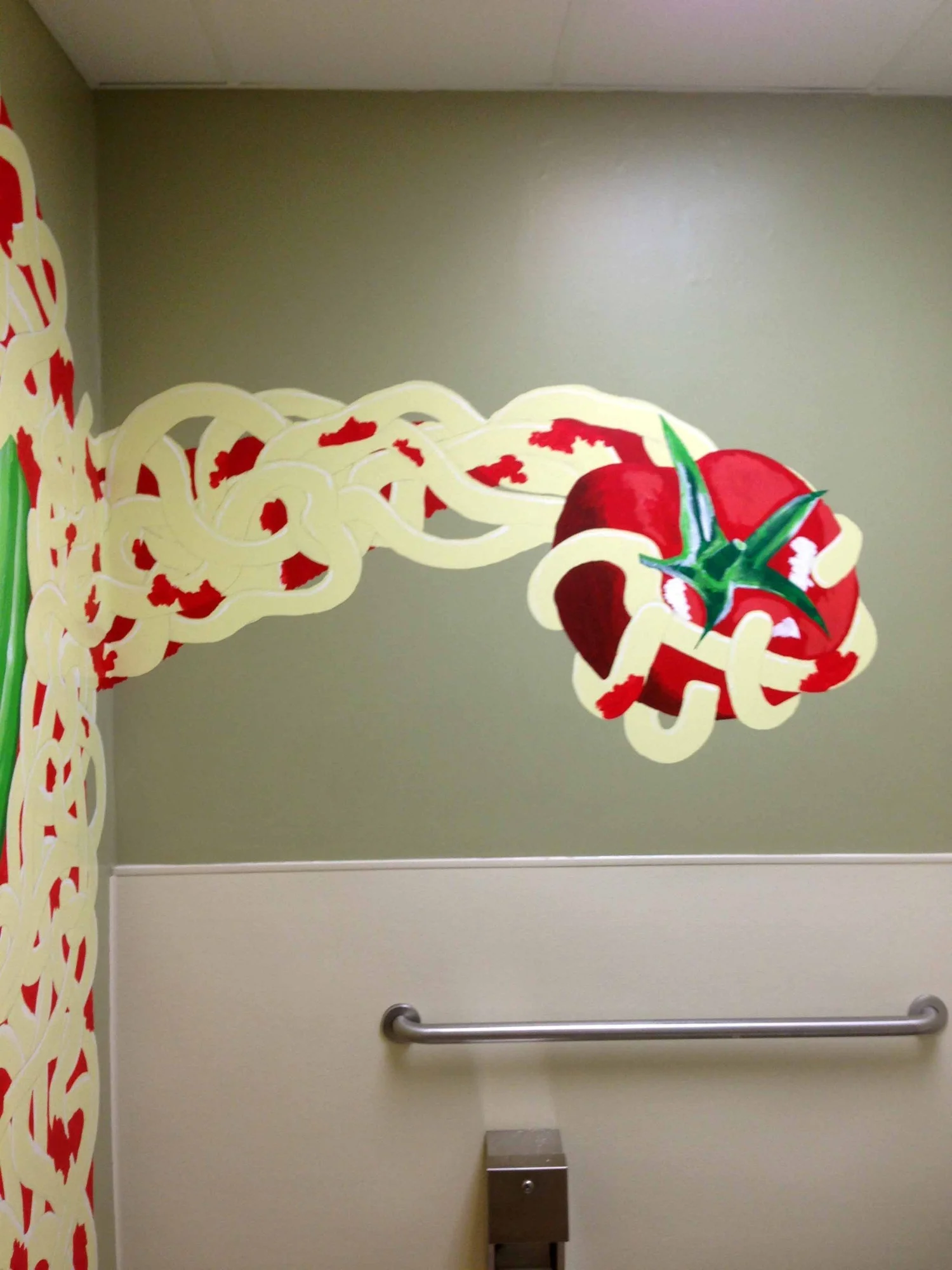 Spaghetti Monster — Mural — Detail / alternate view