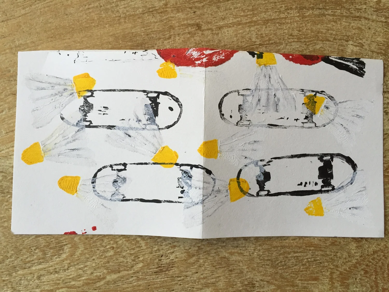 Skateboards — Relief Prints — Detail / alternate view