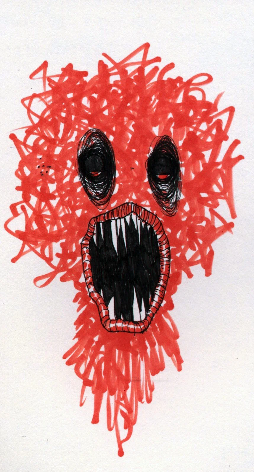 Red Guy — Finished work
