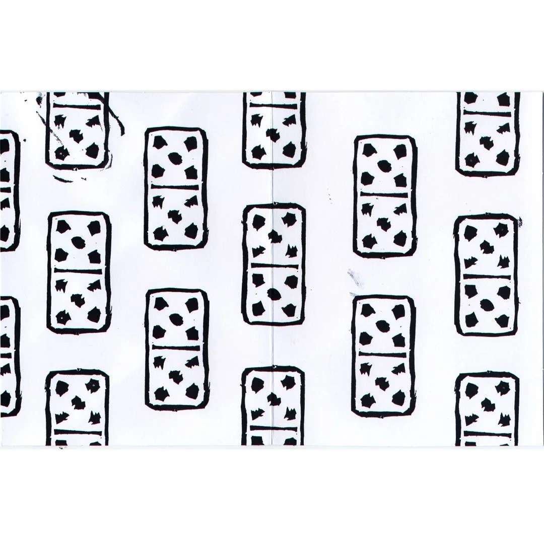 Dominoes — Relief Prints · 2016