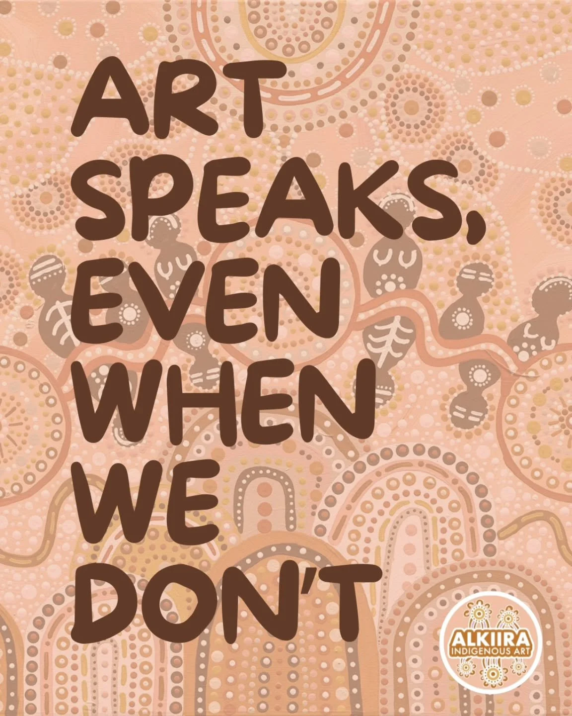 Some stories don&rsquo;t need words.
Our art speaks through pattern, colour, and connection to Country.
Always has, always will. 🙌🏽

#IndigenousArtist #indigenousartistsaustralia #artexpression #indigenousbusiness