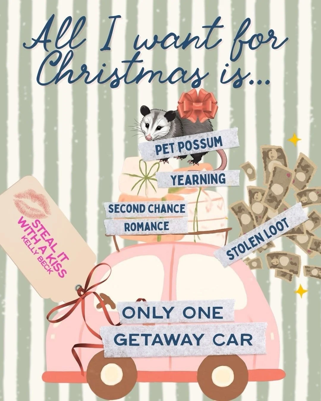 Just a little last minute request for Santa...
How about a little Bonnie and Clyde romcom framed after the question &ldquo;What if Dolly Parton robbed a bank?&rdquo;
.
Pitch: When a self-proclaimed trailer park beauty queen impulsively robs a bank to