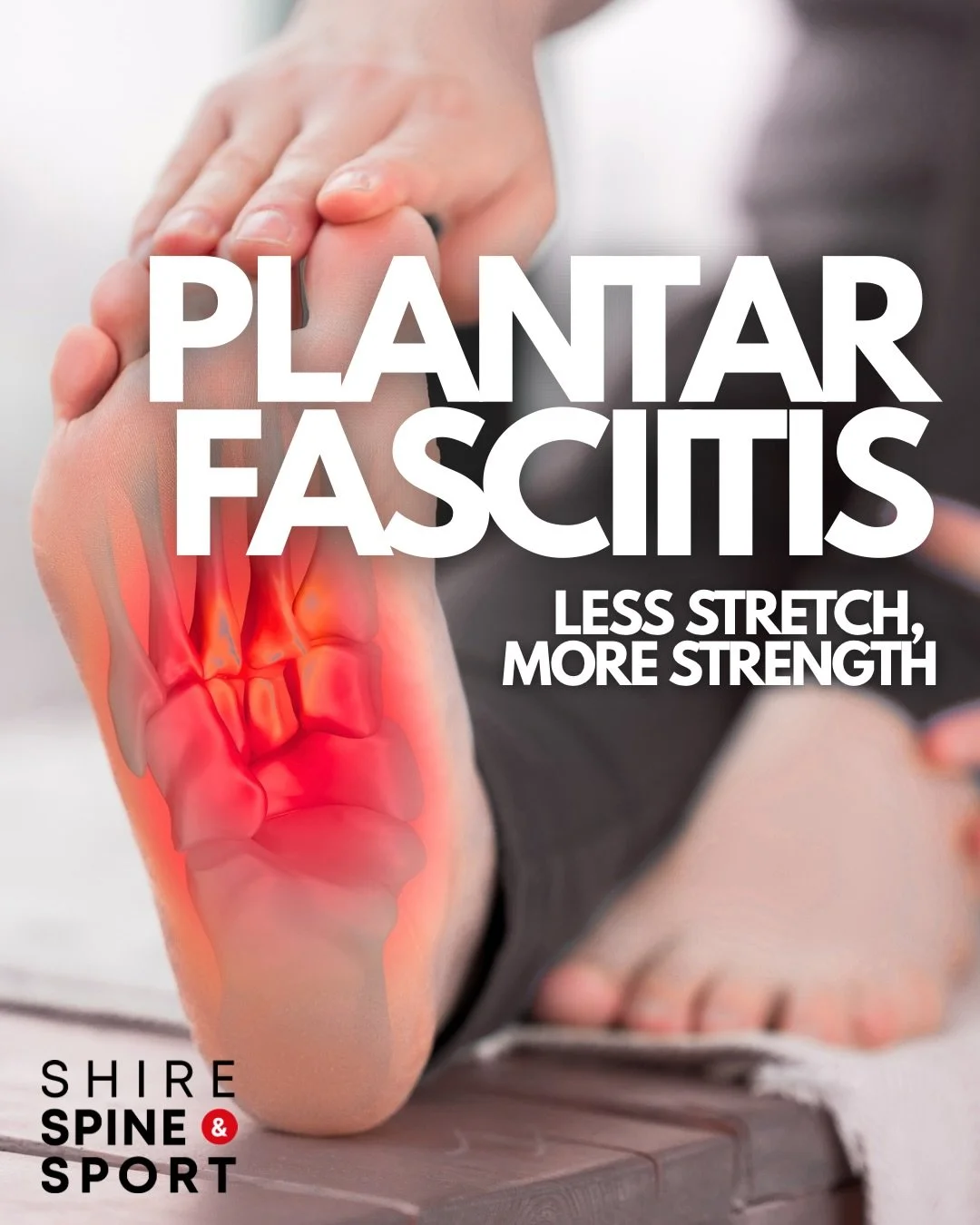 Most plantar fascia pain isn&rsquo;t just inflammation&hellip;

If you&rsquo;ve experienced it before, you know that PF can be a real pain in the&hellip; foot. However, the underlying cause in most cases is actually load tolerance - it&rsquo;s unable