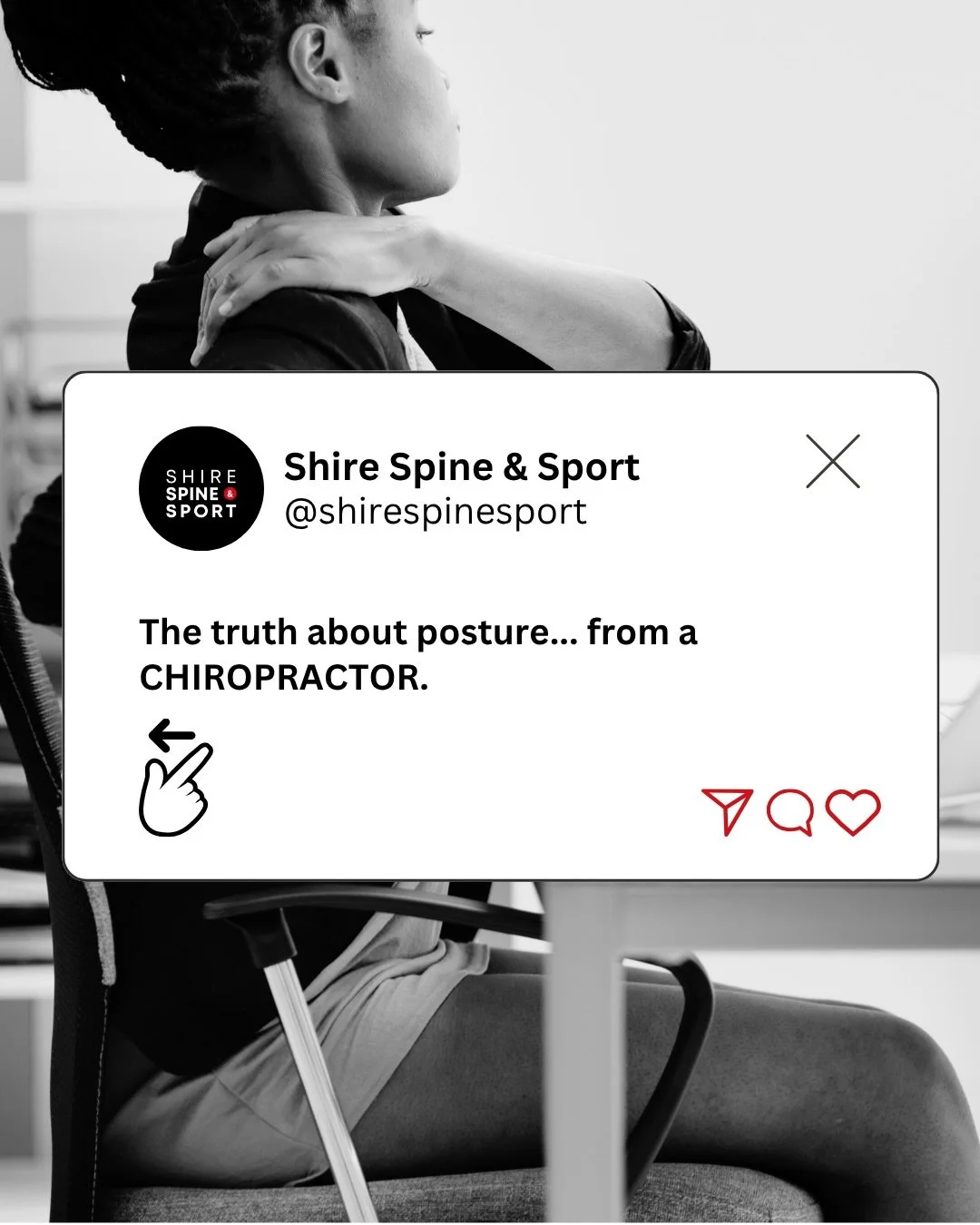 The advice I try and undo the most as a chiropractor?

Fix your posture.

#shirespinesport #posture #shouldersback
