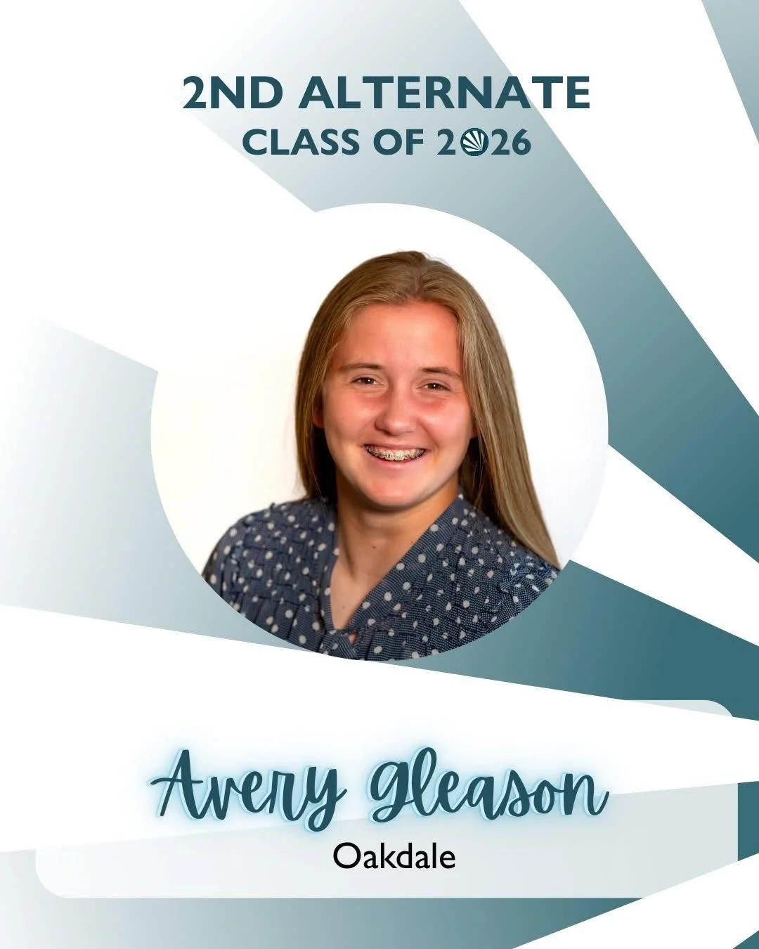 🎉 Huge congratulations to Oakdale&rsquo;s Distinguished Young Woman Avery Gleason for her outstanding performance at the State-level Distinguished Young Women Scholarship Showcase last weekend!🌟

Avery was named Second Alternate, a remarkable achie