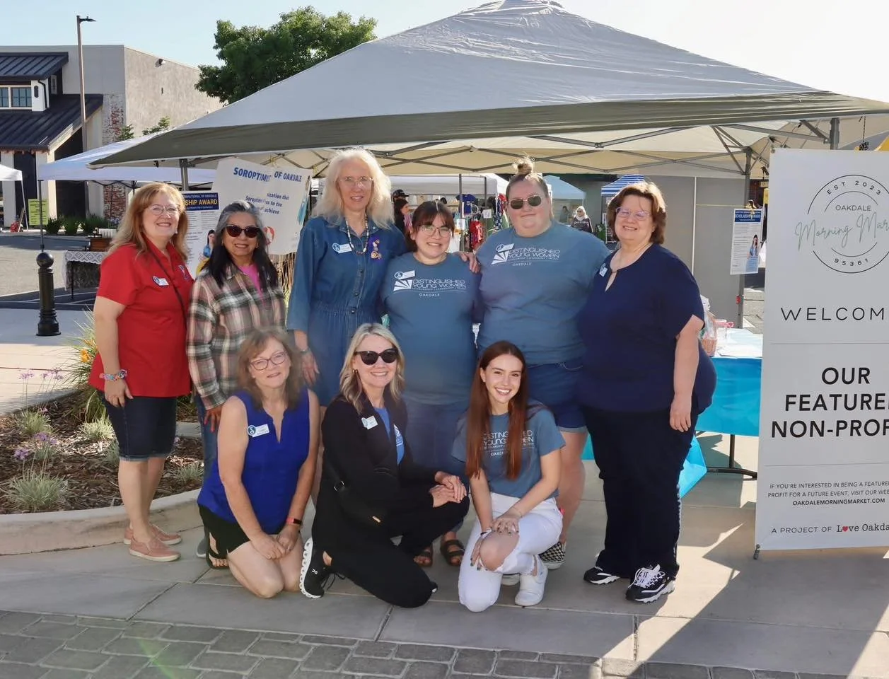 🌞 Come See Us at the Oakdale Morning Market! 🌽💛

We&rsquo;re excited to share that Soroptimist International of Oakdale is the featured nonprofit at this weekend&rsquo;s Oakdale Morning Market!

Stop by our booth to:
✨ Learn about our mission and 