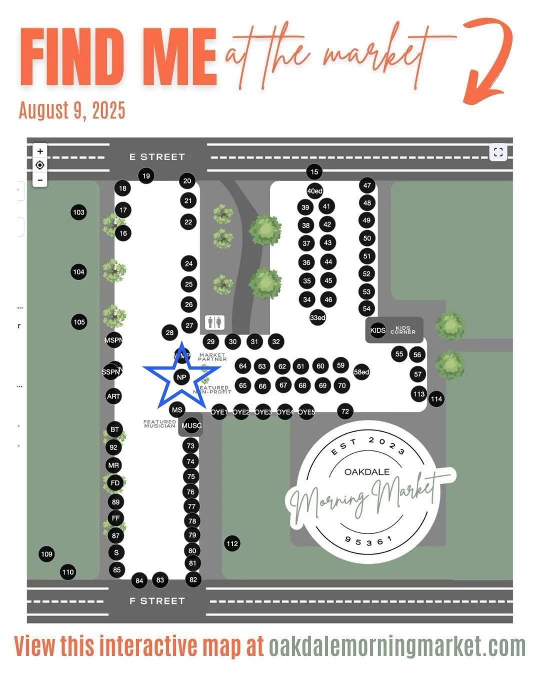 WE ARE HERE WITH YOUR DESIGNER BAG BINGO TICKETS!

First 50 tickets sold at the Oakdale Morning Market comes with a FREE BINGO DAUBER! 🥳

Come say hi and learn more!