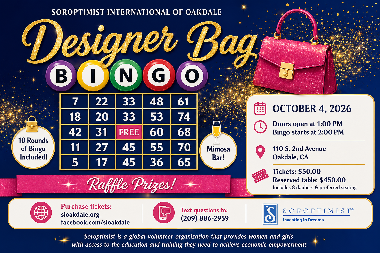 Designer Bag Bingo
