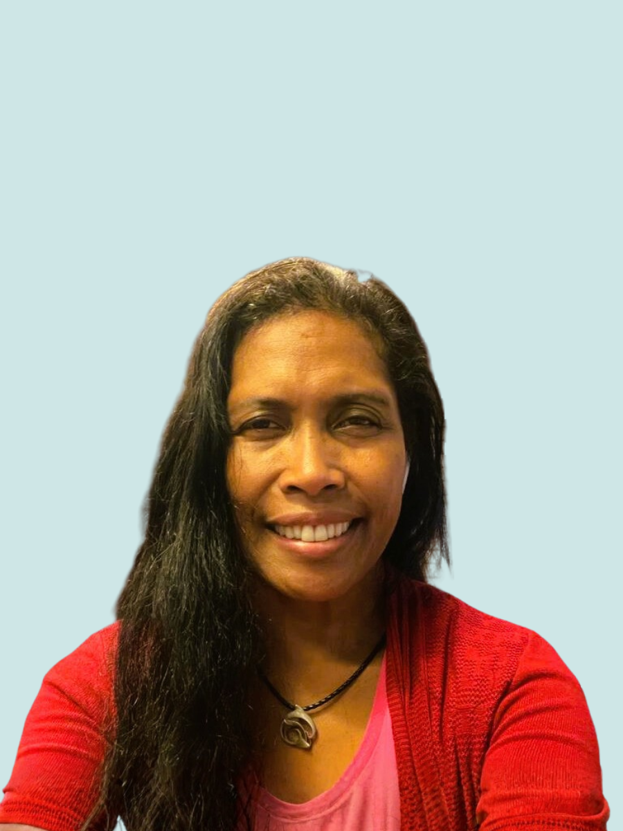 Ms. Irene Olkeriil is a member of The Governing Board, Palau Red Cross Society.