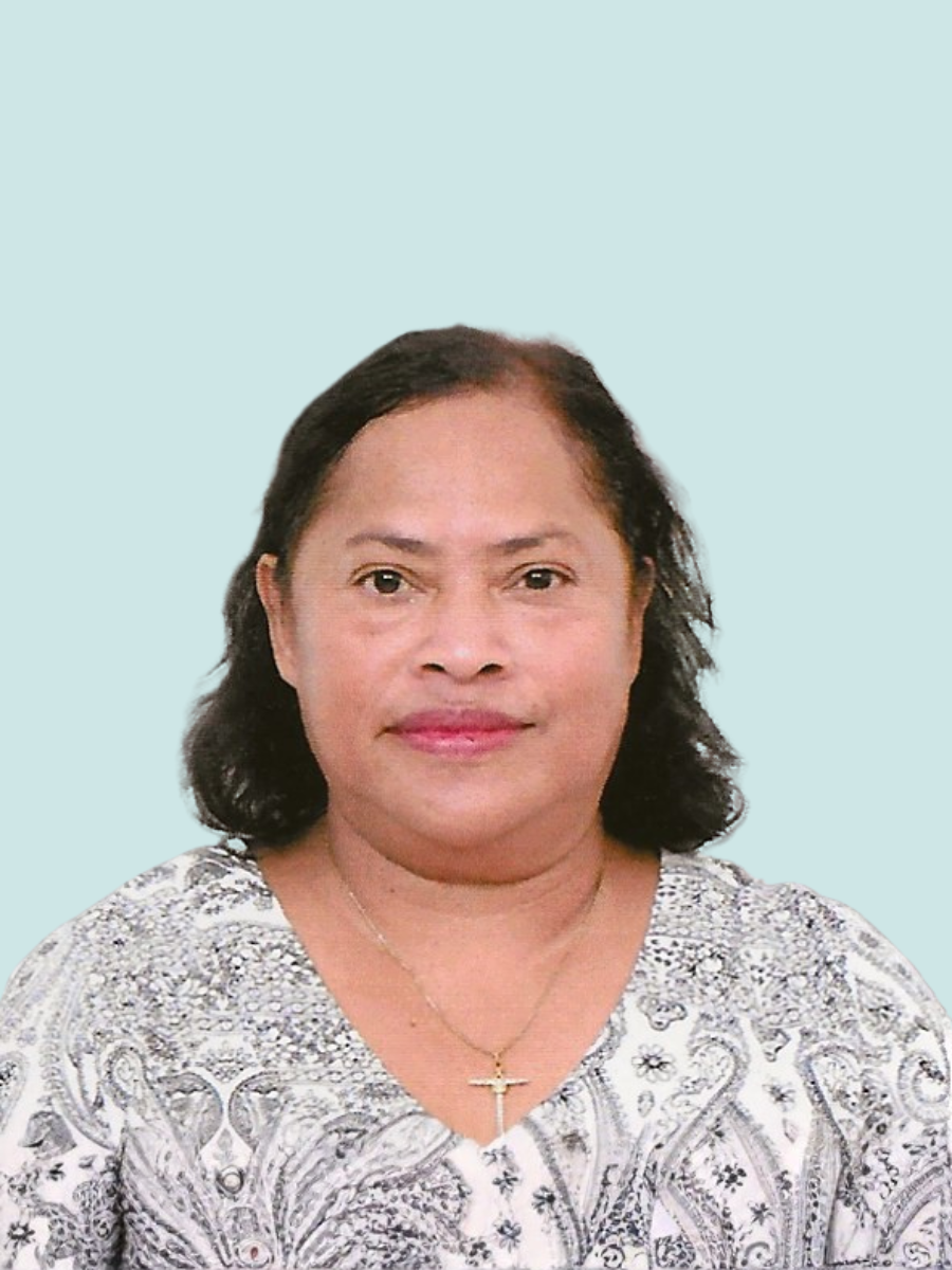 Ms. Blanche Salii is a member of The Governing Board, Palau Red Cross Society.