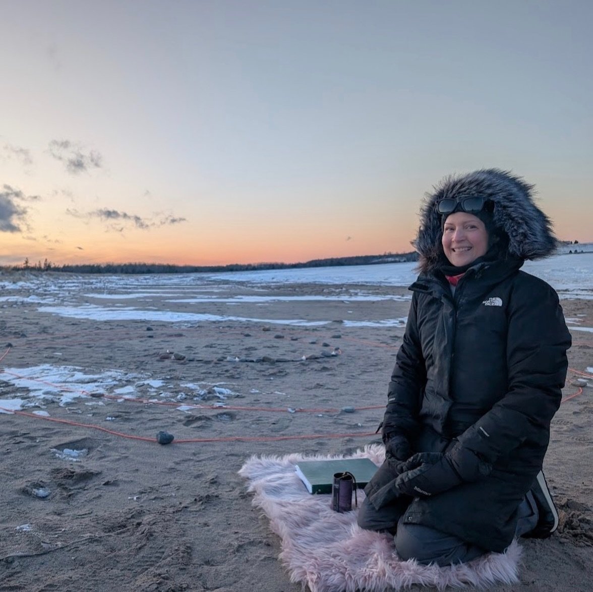 Wow 🤩 Thank you for all the birthday wishes yesterday! I had a wonderful day. Spent the morning with my sweetheart John. &hearts;️ He&rsquo;s always making my days brighter. 

I created my giant art project on the beach and some members of my rest c