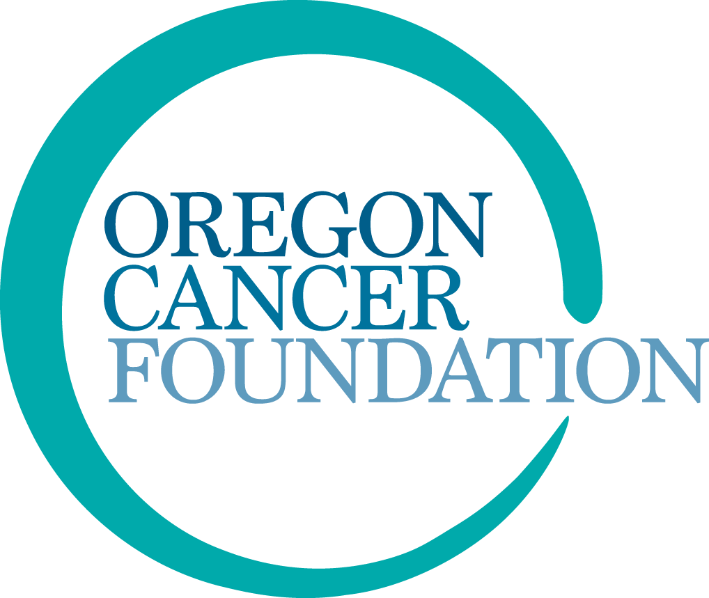 Oregon Cancer Foundation Logo. The Oregon Cancer Foundation is based in Eugene, Oregon and serves patients in Lane County.
