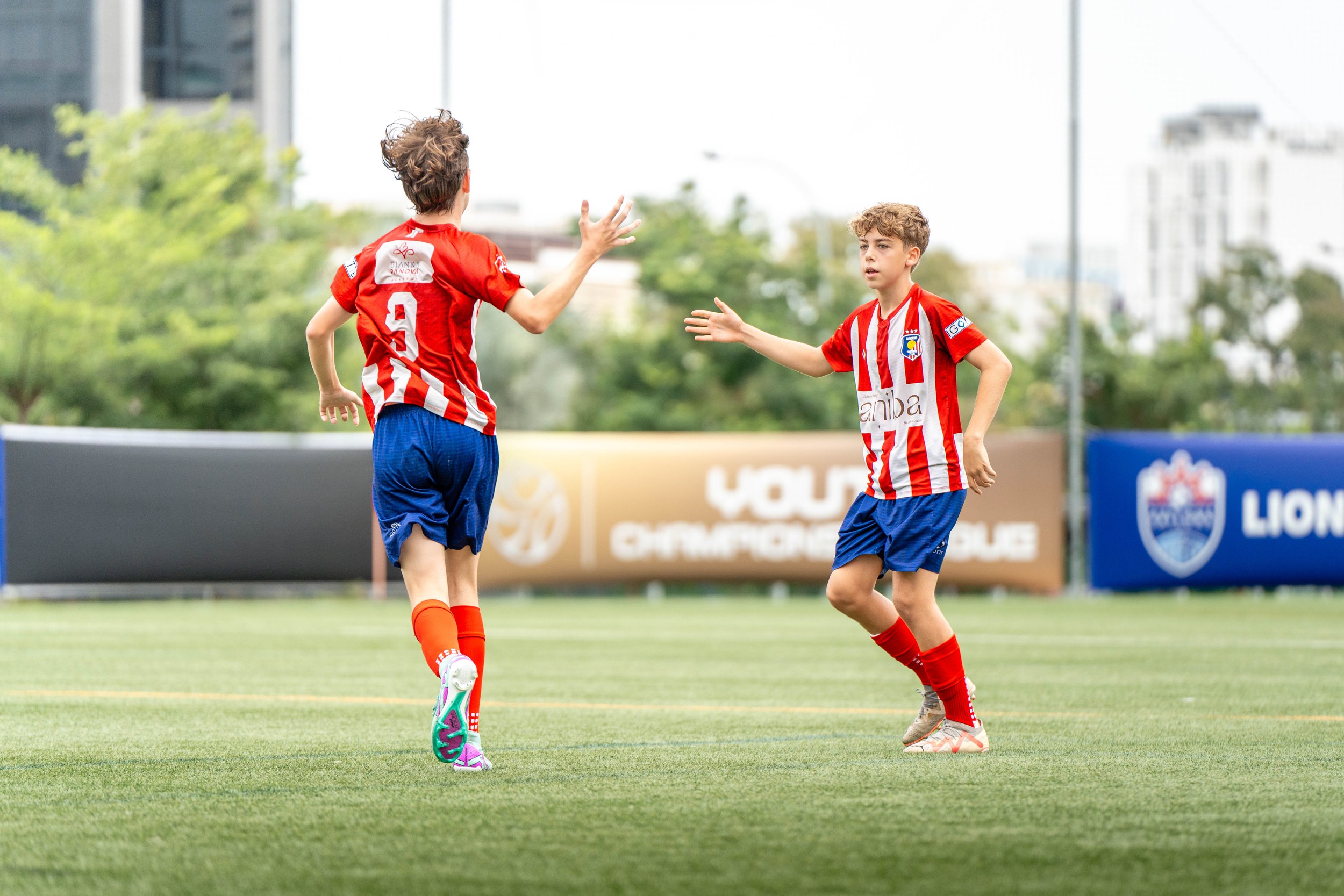 EuroAsia FC student enjoying