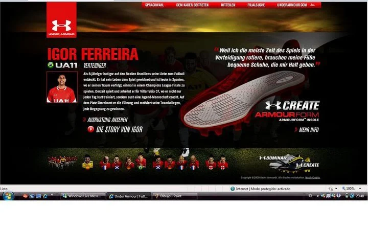 Igor Ferreira Sponsored  by Under Armour 