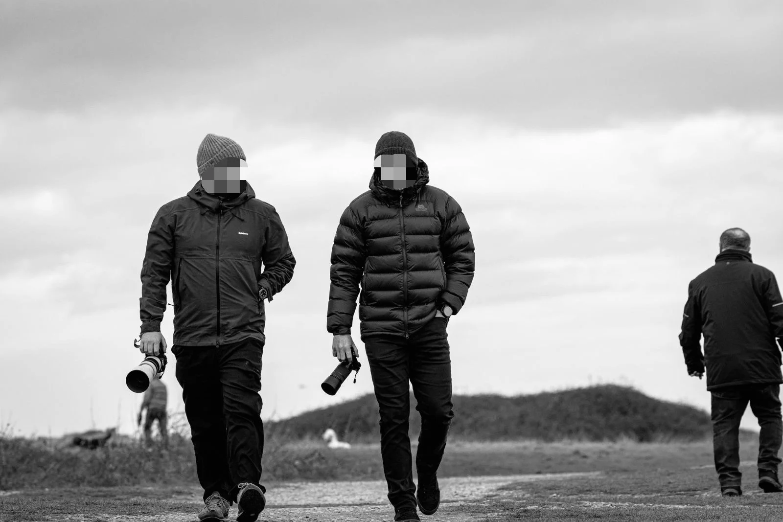 Two covert photographers