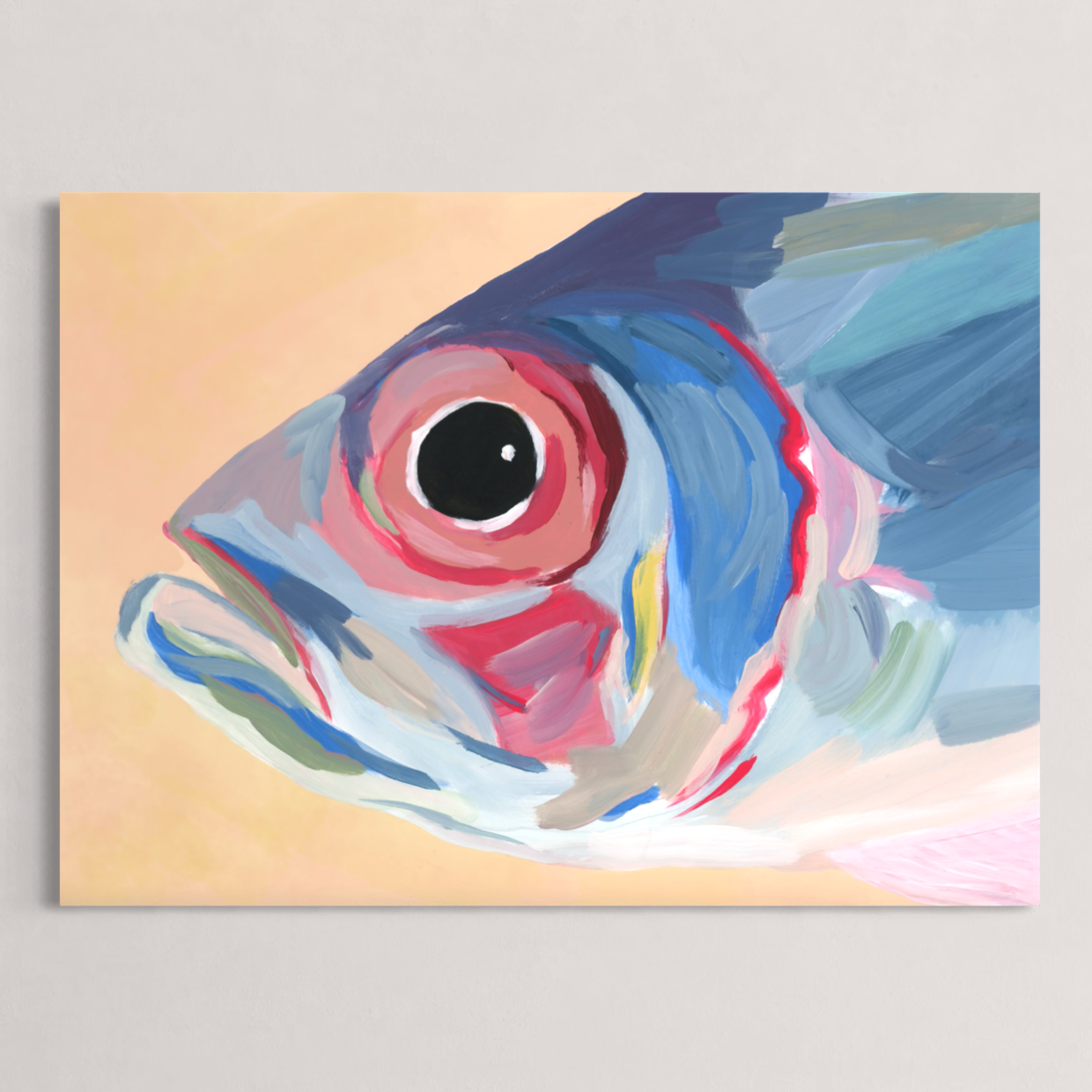 Fish I 9x12"
