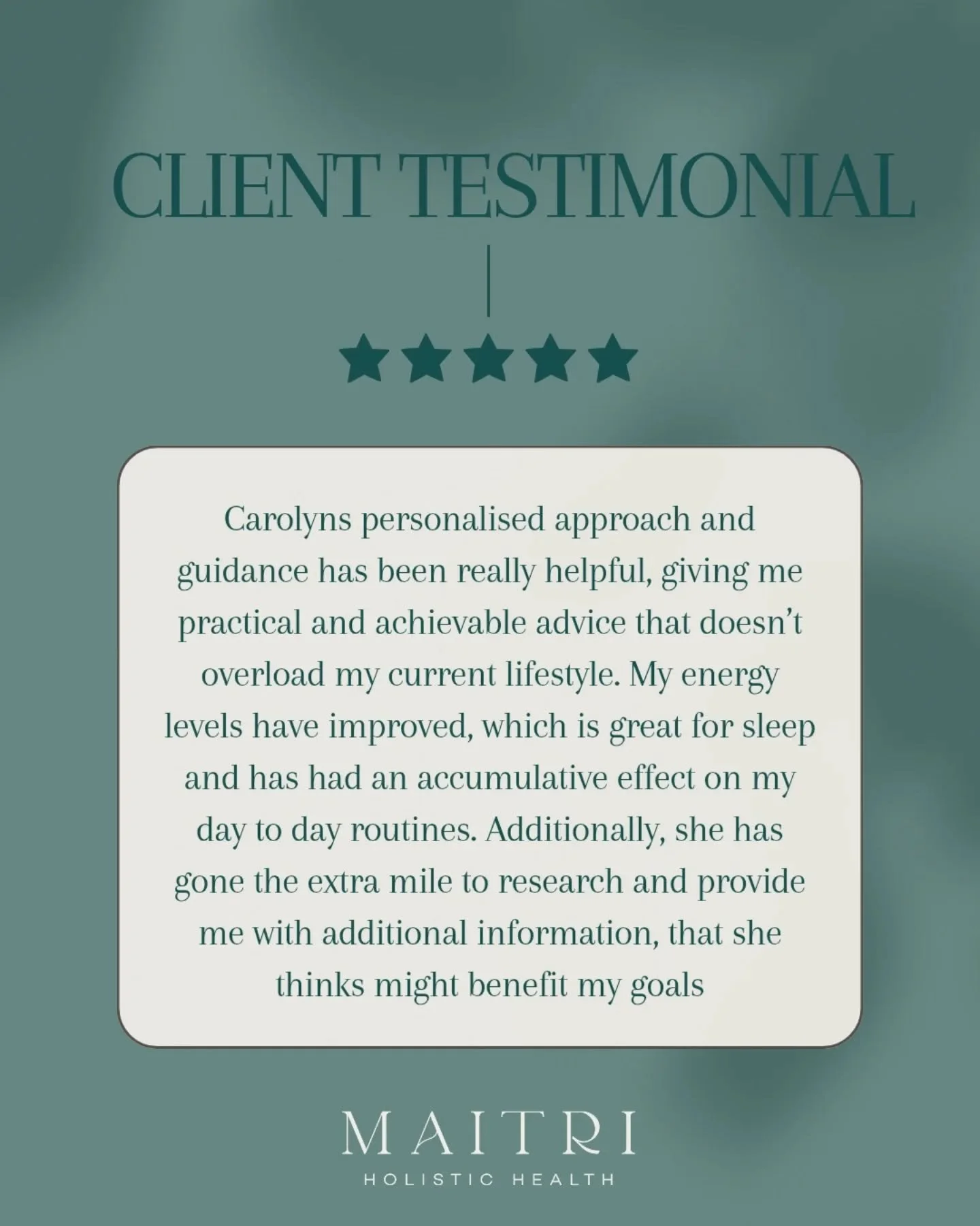 💚 The best part of my job? Hearing how my clients&rsquo; health is improving! More energy, better sleep, less bloating, reduced stress&mdash;every win, big or small, makes me do an internal (and sometimes external 😆) happy dance!