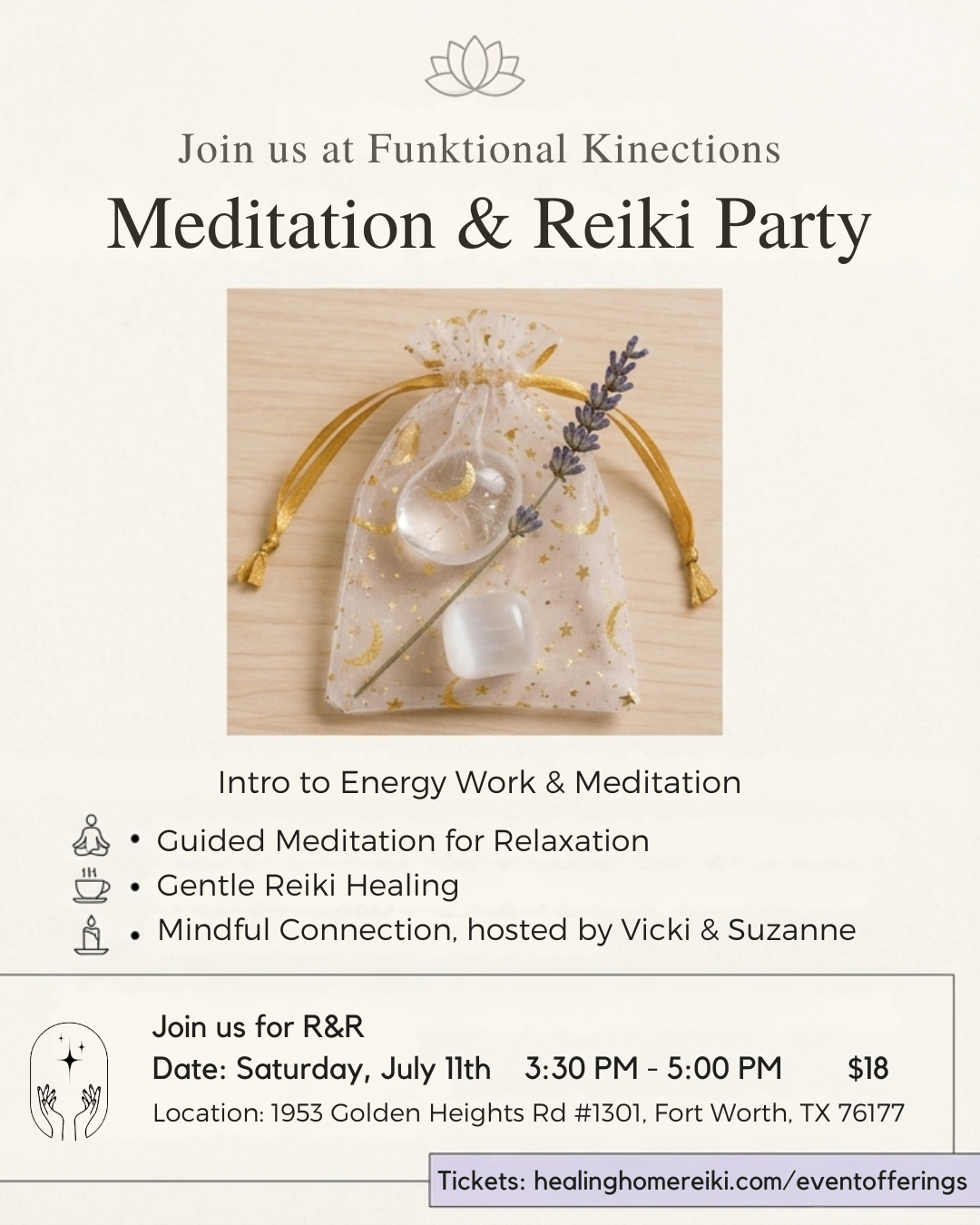 Meditation &amp; Reiki Party