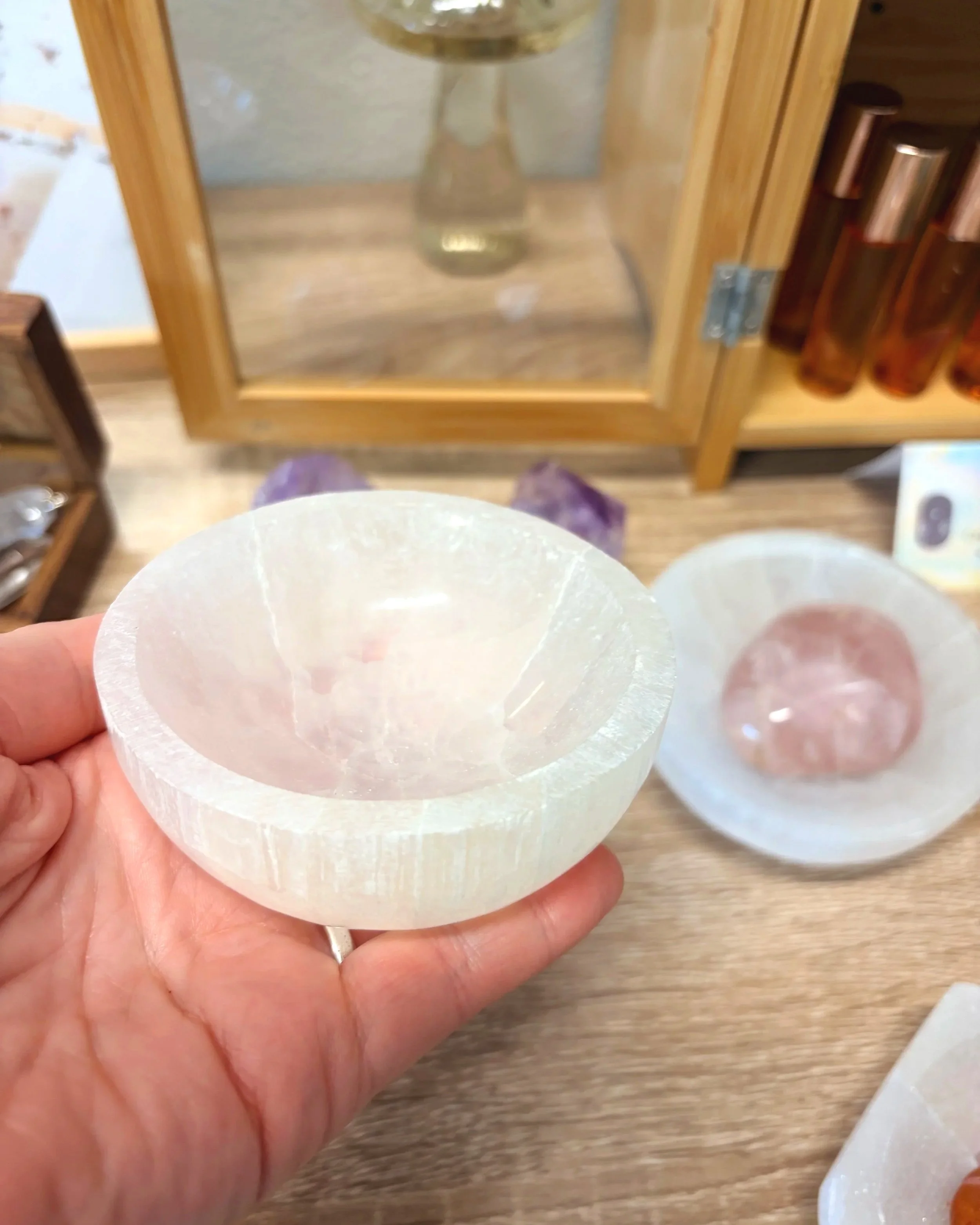 Selenite Bowl — Small