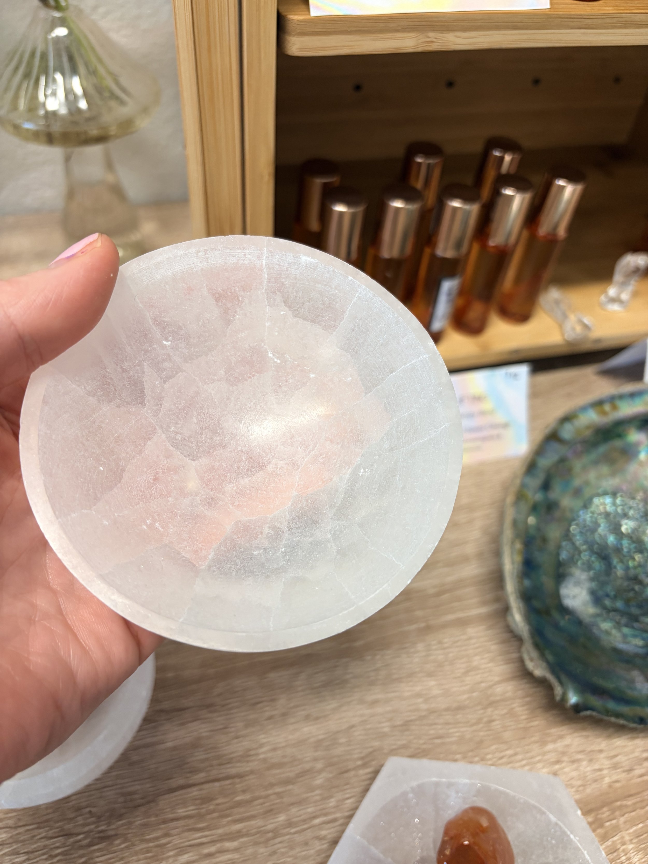 Selenite Bowl