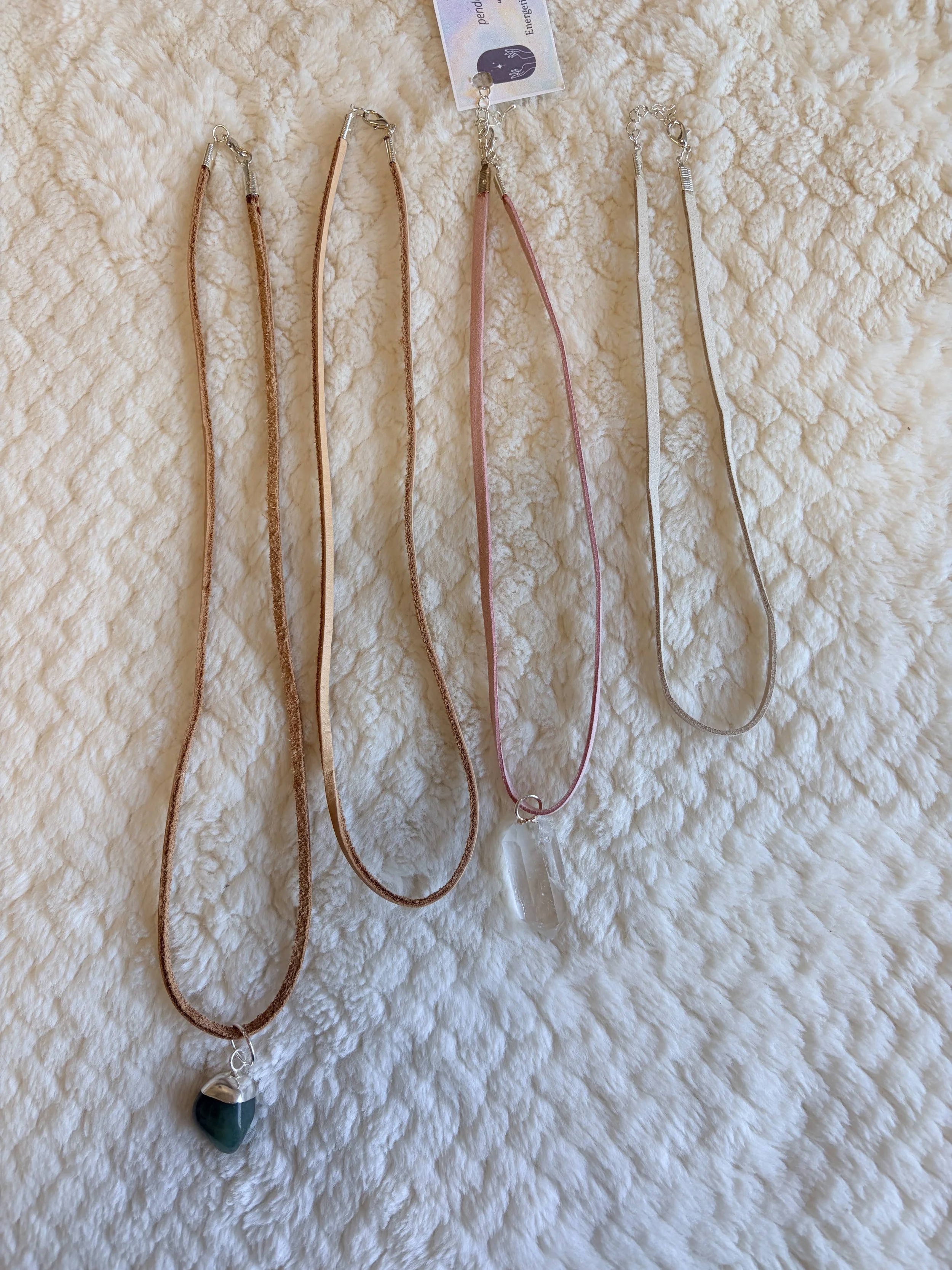 Leather Necklace- add to pendant