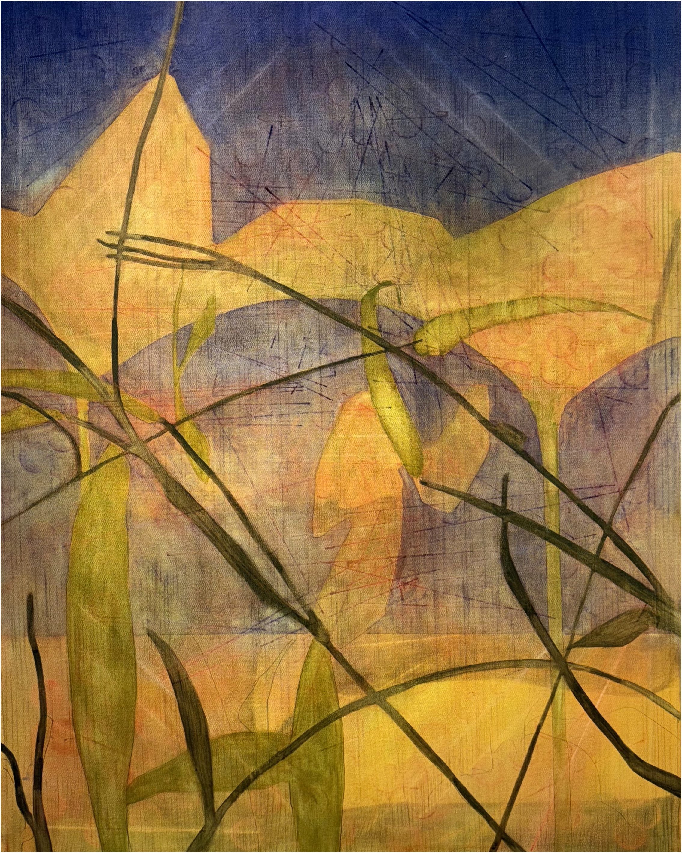 Brunswick, 2025, oil on canvas, 40 x 30 inches